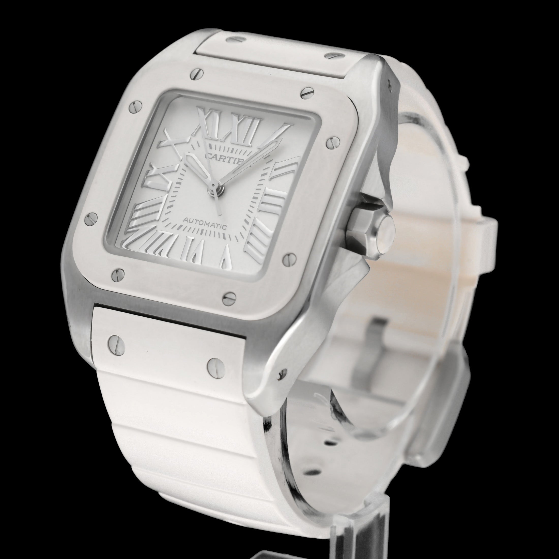 Cartier Santos 100 2878 - Cartier horloge - Cartier kopen - Cartier heren horloge - Trophies Watches