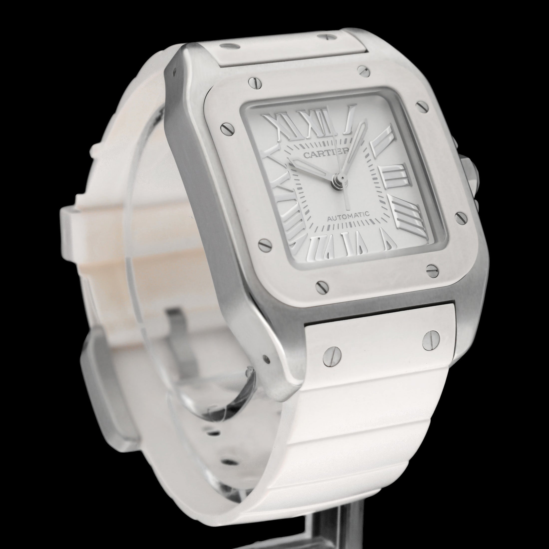 Cartier Santos 100 2878 - Cartier horloge - Cartier kopen - Cartier heren horloge - Trophies Watches