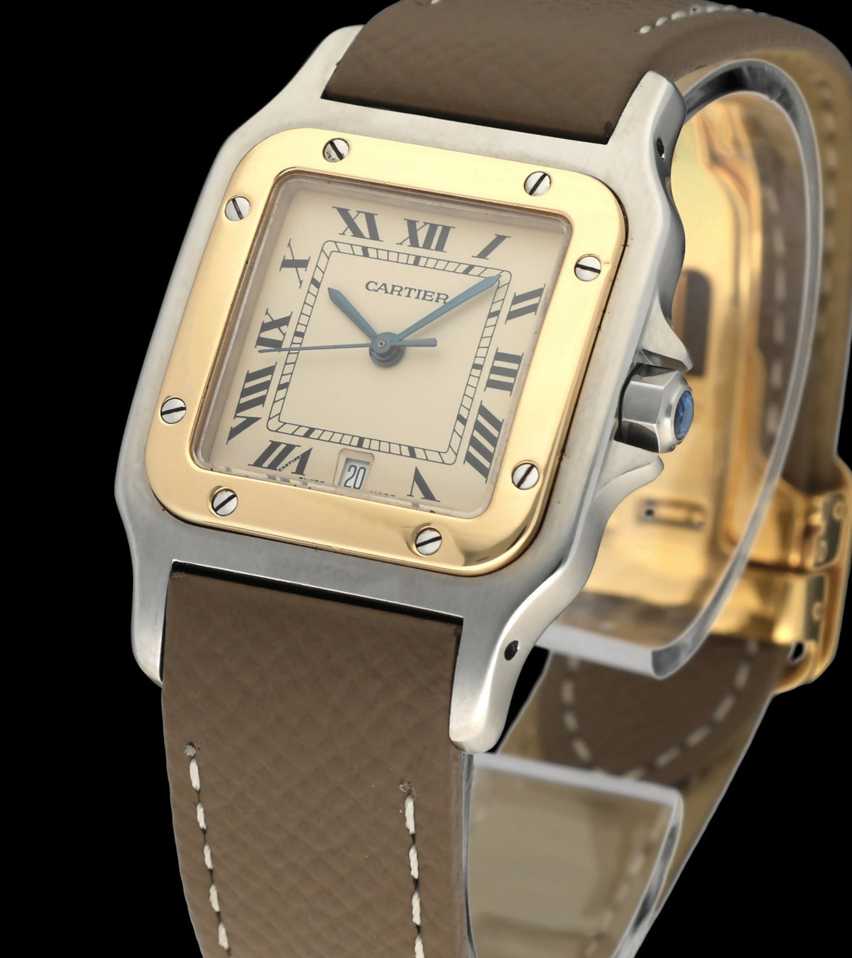 Cartier Santos Galbée 187901 - Cartier horloge - Cartier kopen - Cartier dames horloge - Trophies Watches