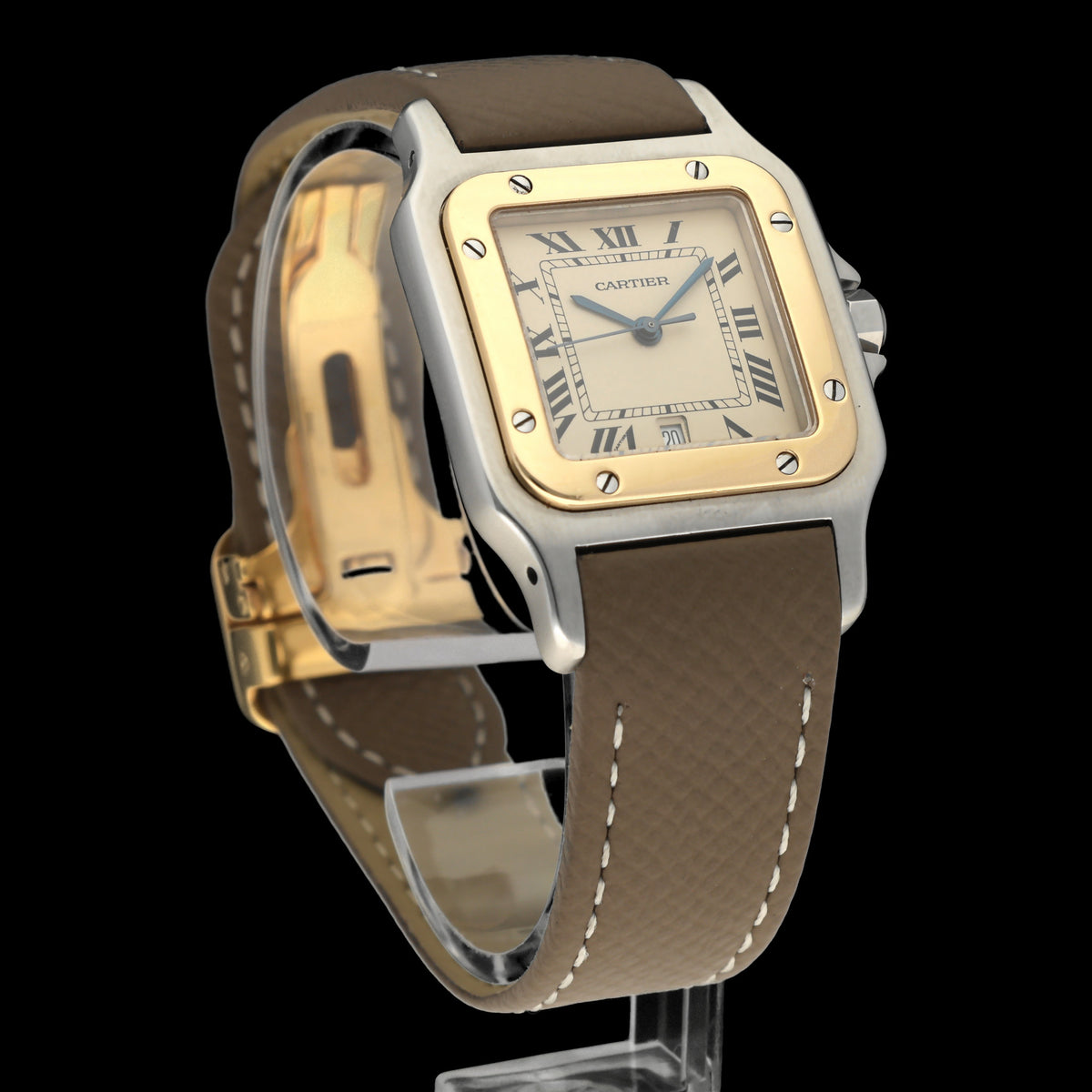 Cartier Santos Galbée 187901 - Cartier horloge - Cartier kopen - Cartier dames horloge - Trophies Watches