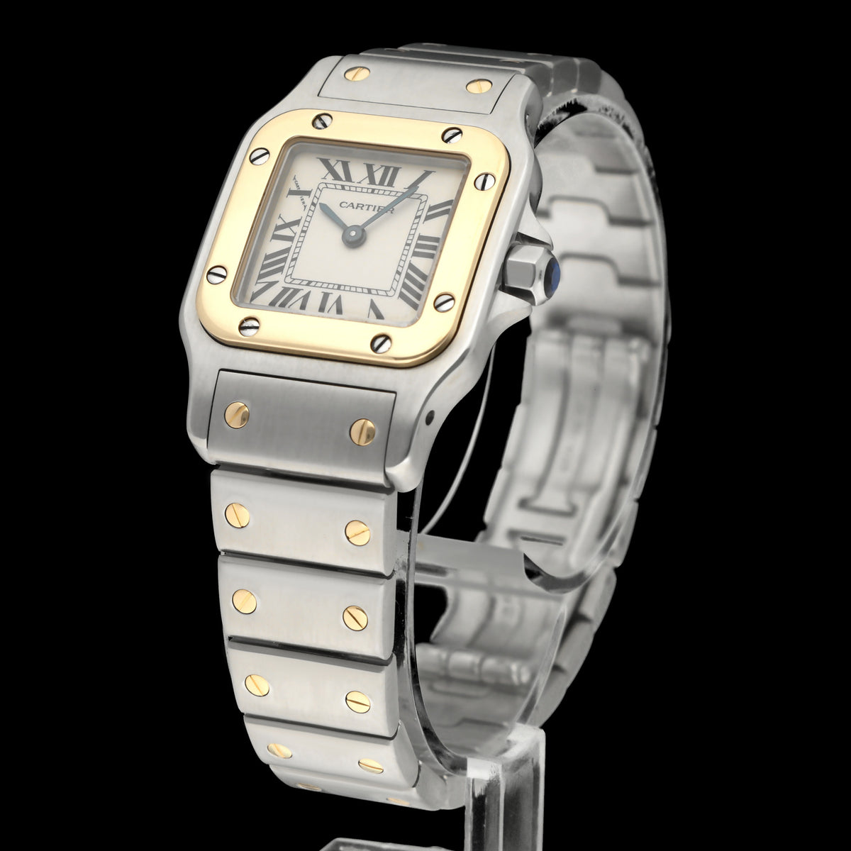 Cartier Santos Galbée W20012C4 - Cartier horloge - Cartier kopen - Cartier heren horloge - Trophies Watches