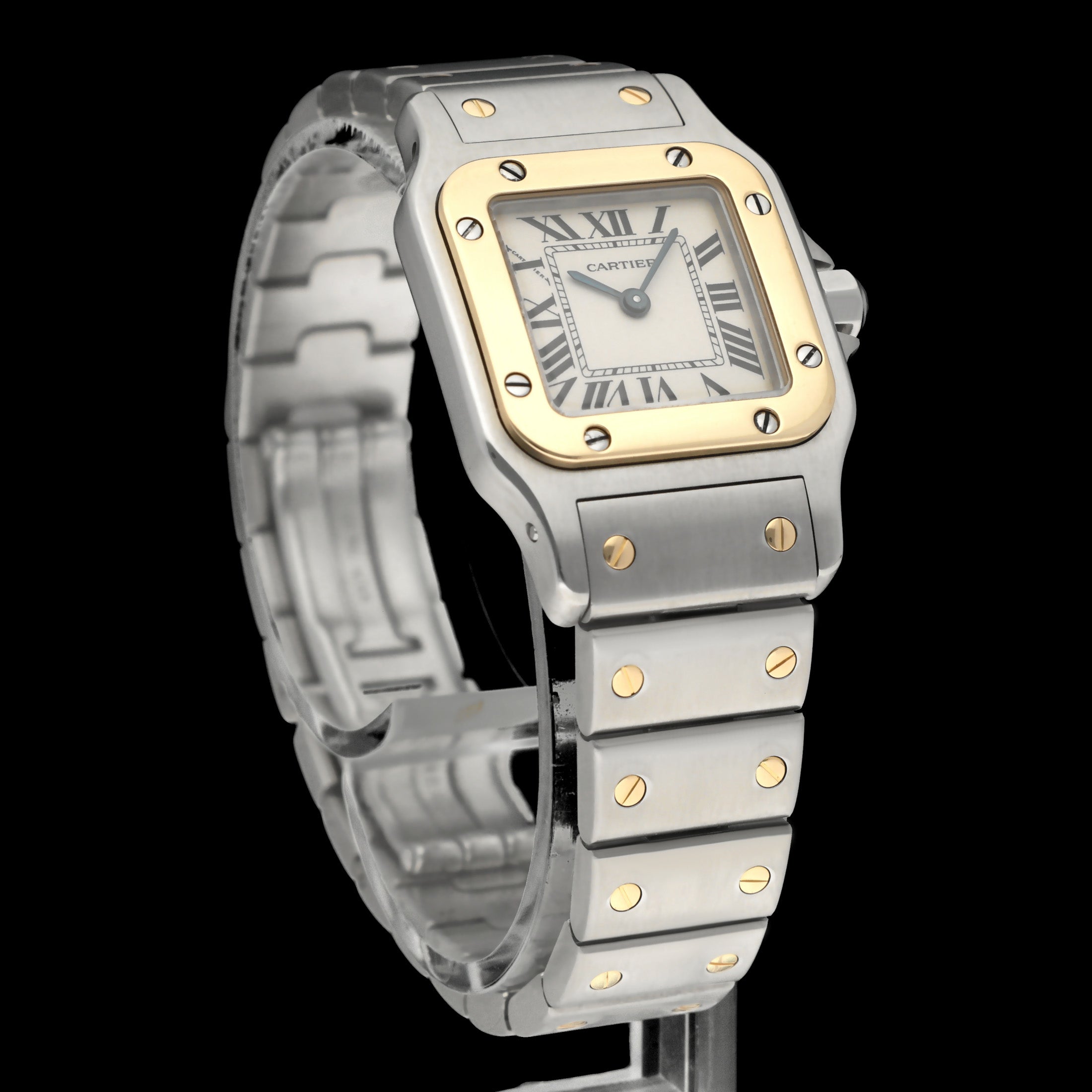Cartier Santos Galbée W20012C4 - Cartier horloge - Cartier kopen - Cartier heren horloge - Trophies Watches