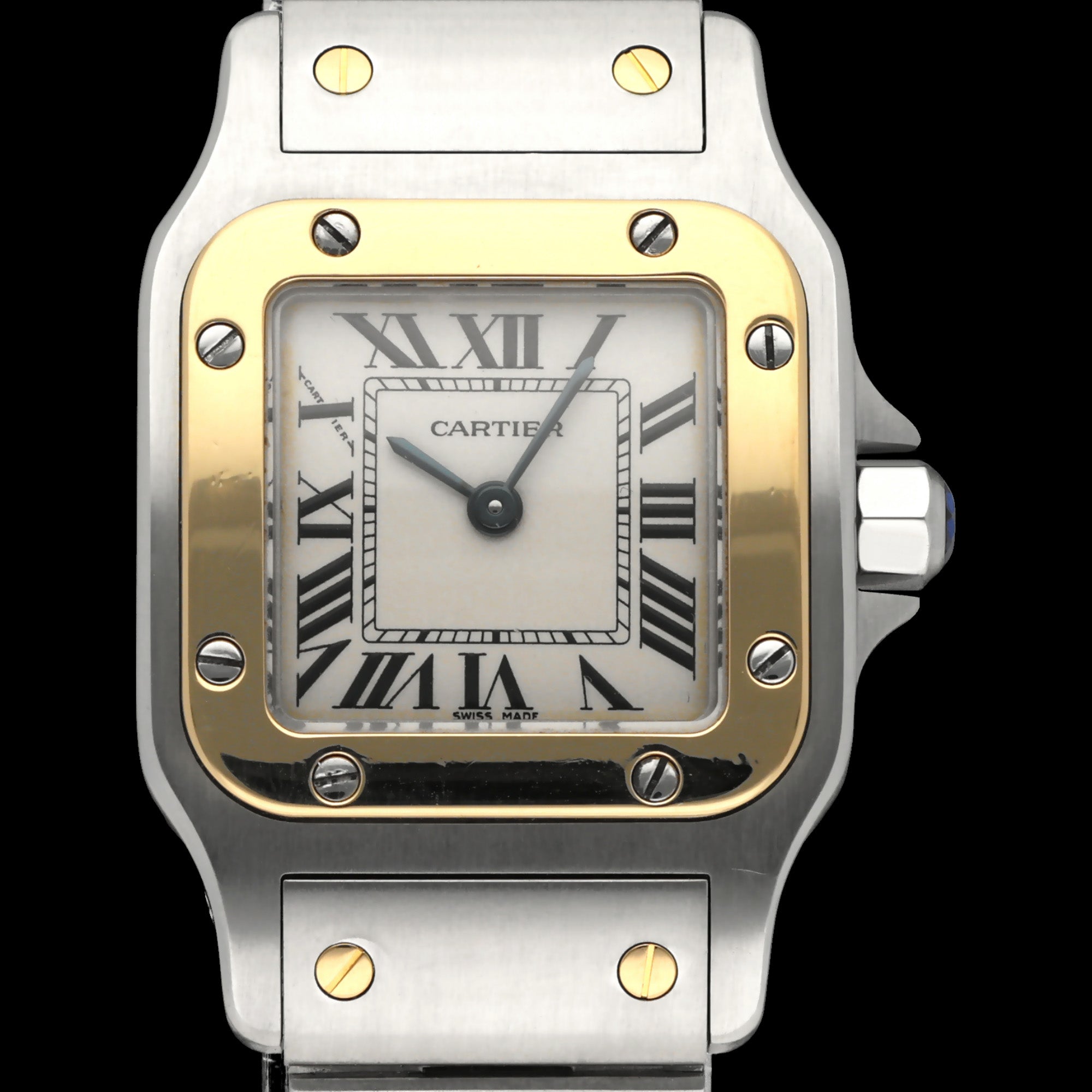 Cartier Santos Galbée W20012C4 - Cartier horloge - Cartier kopen - Cartier heren horloge - Trophies Watches