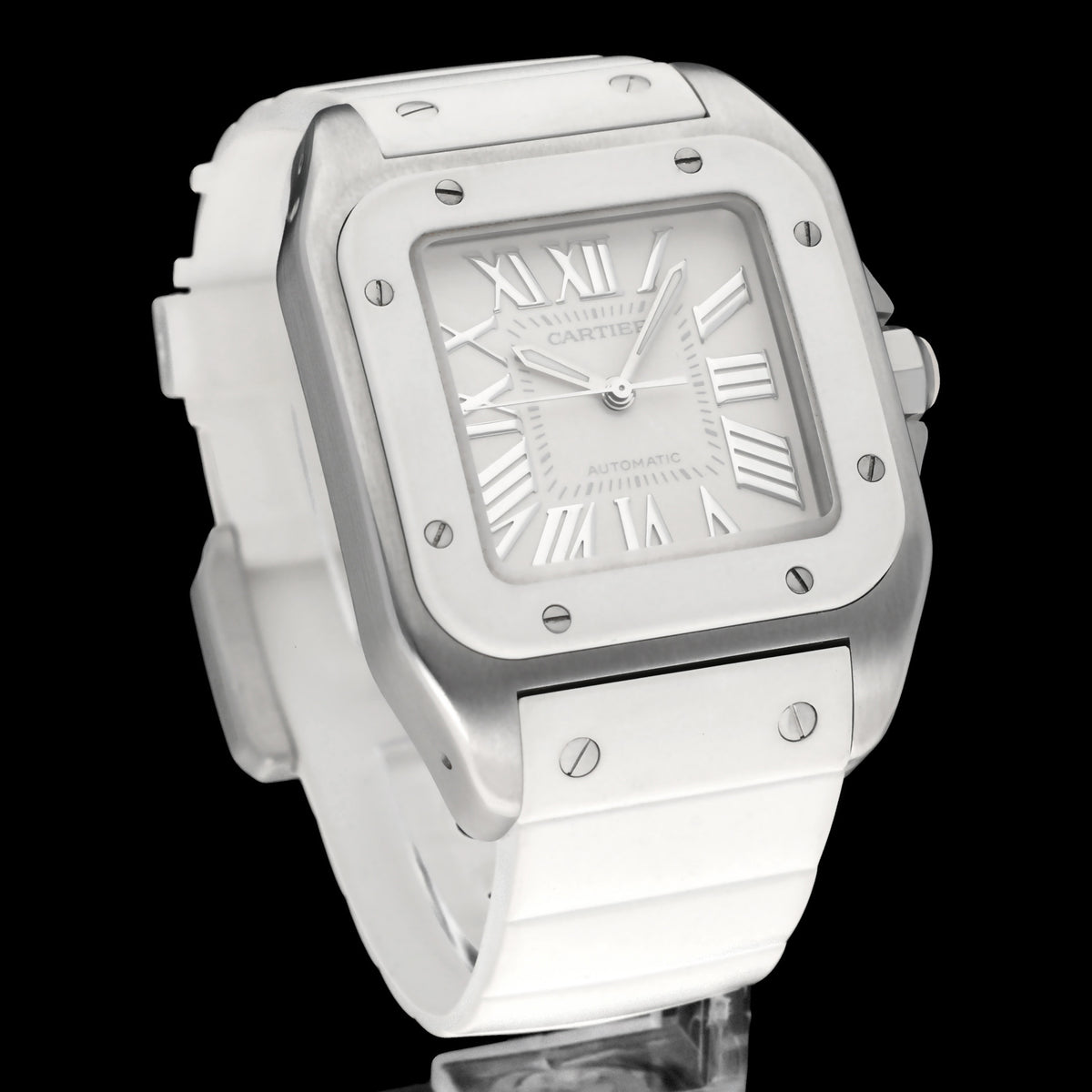 Cartier Santos 100 2878 - Cartier horloge - Cartier kopen - Cartier heren horloge - Trophies Watches