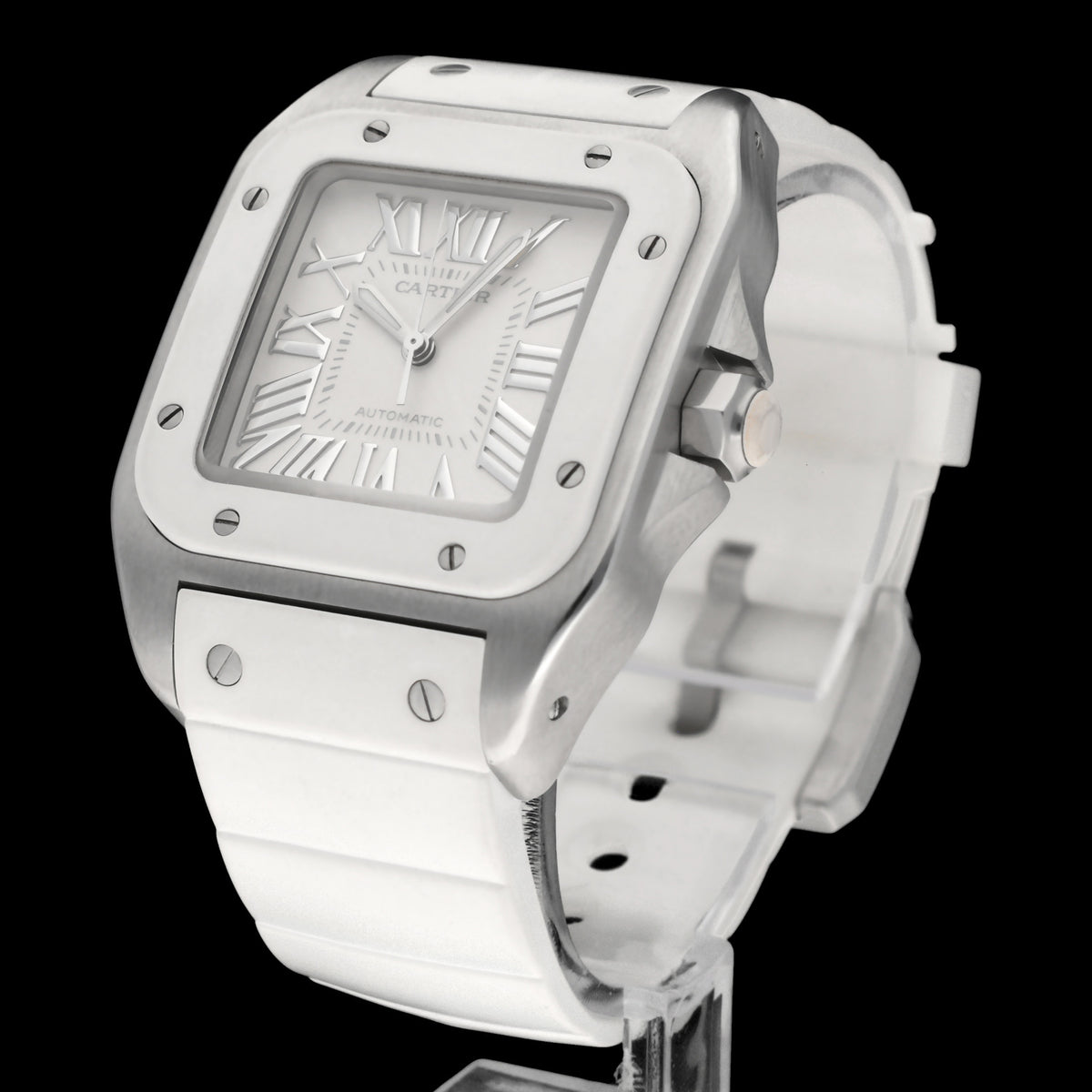Cartier Santos 100 2878 - Cartier horloge - Cartier kopen - Cartier heren horloge - Trophies Watches