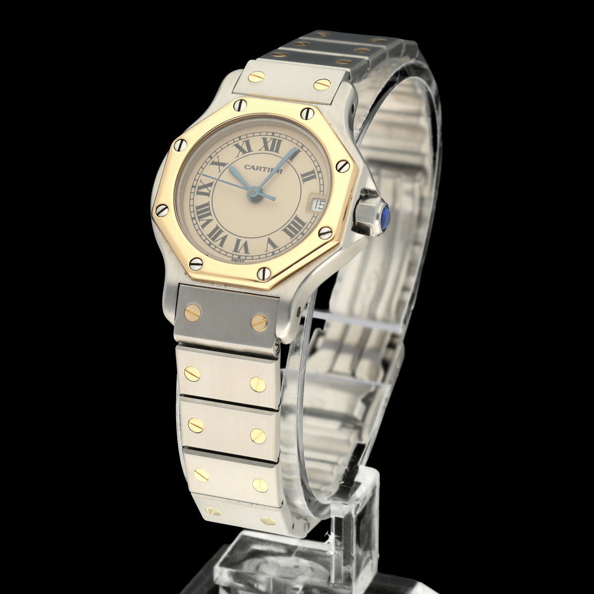 Cartier Santos Octagon W2001683 - Cartier horloge - Cartier kopen - Cartier heren horloge - Trophies Watches