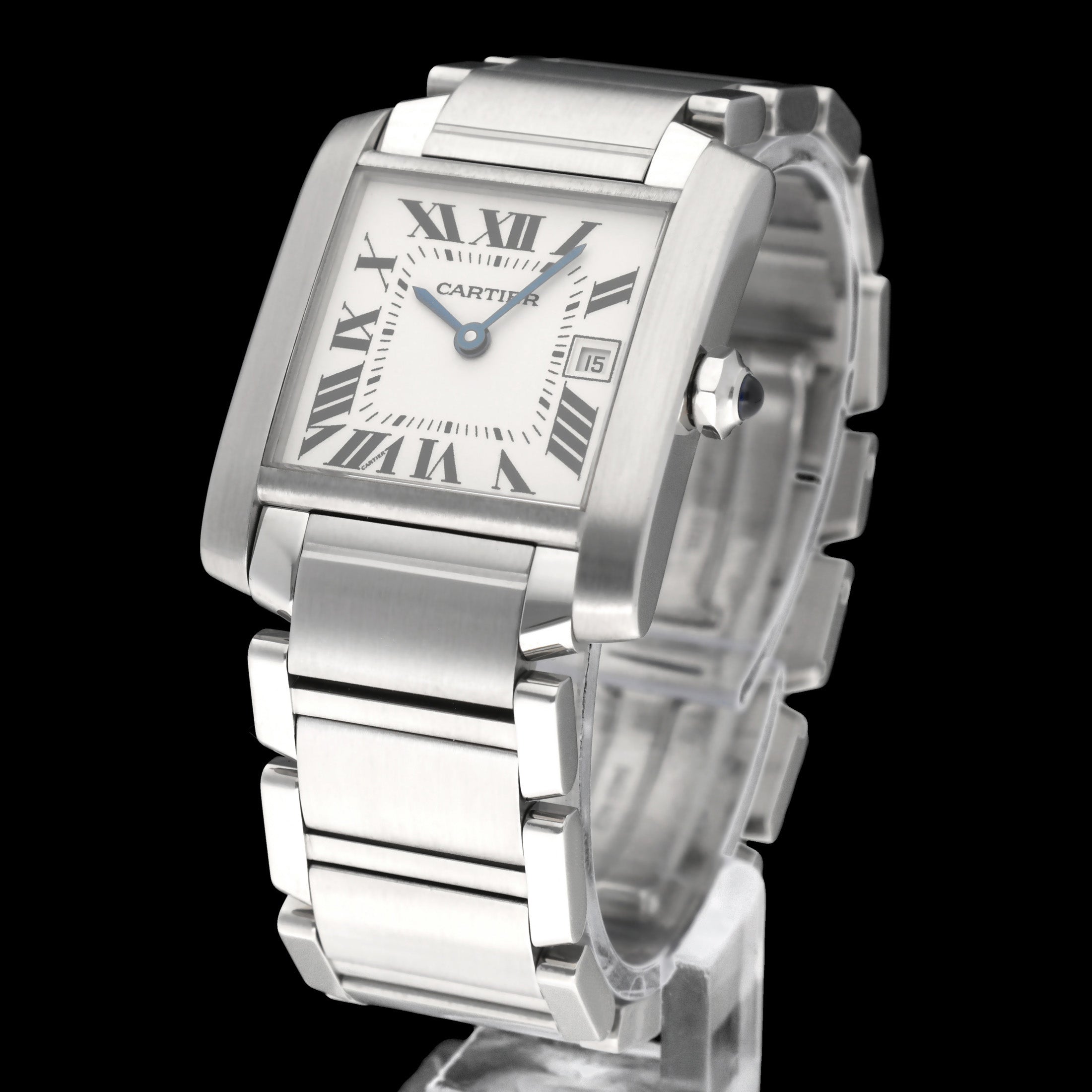 Cartier Tank Française 2465 - Cartier horloge - Cartier kopen - Cartier dames horloge - Trophies Watches