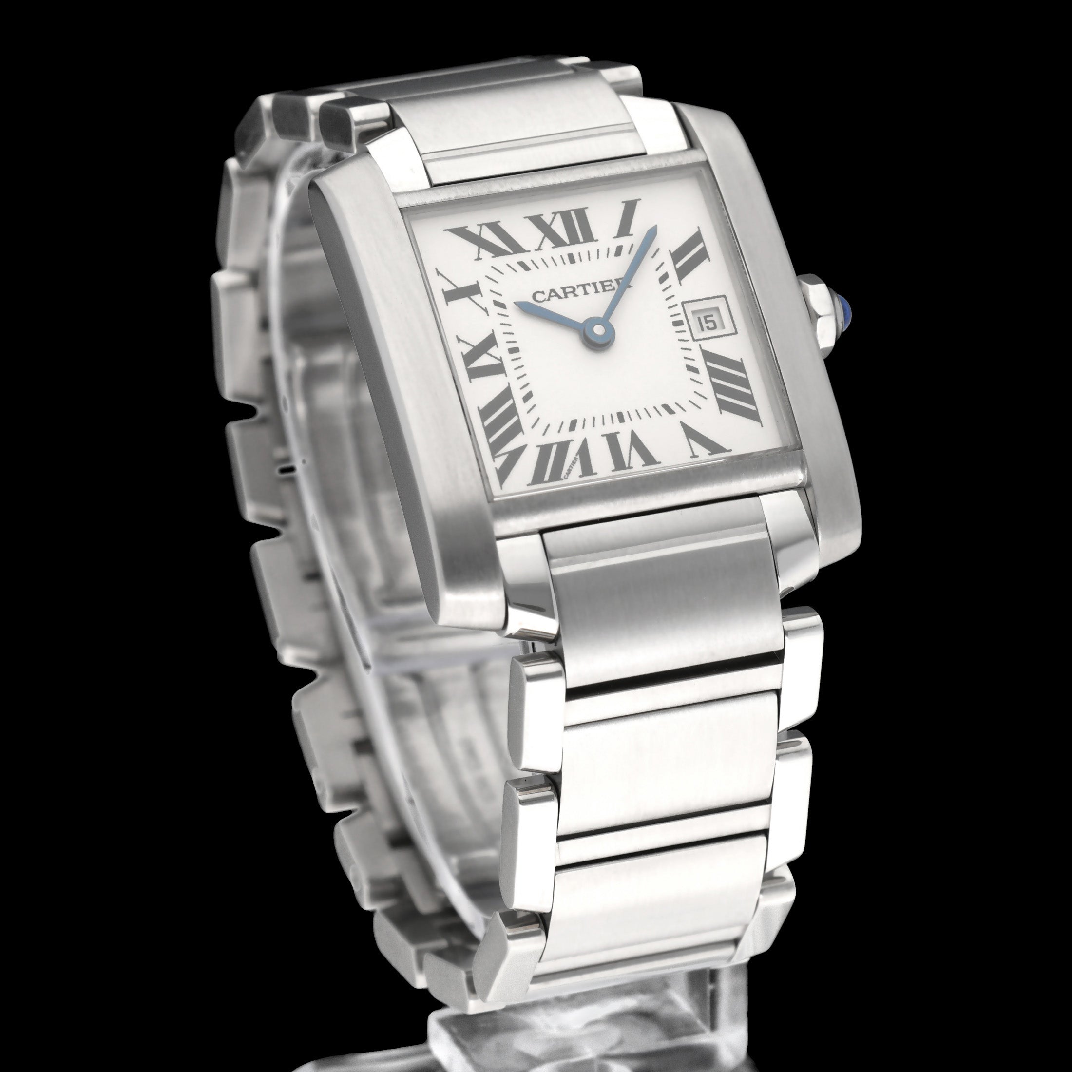 Cartier Tank Française 2465 - Cartier horloge - Cartier kopen - Cartier dames horloge - Trophies Watches