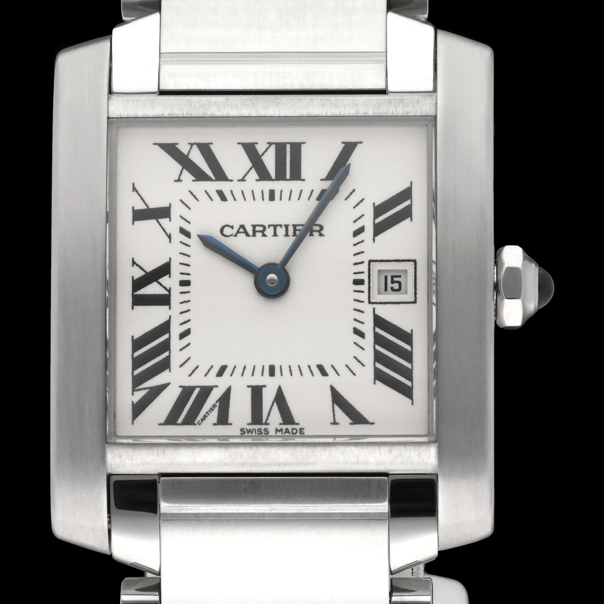 Cartier Tank Française 2465 - Cartier horloge - Cartier kopen - Cartier dames horloge - Trophies Watches