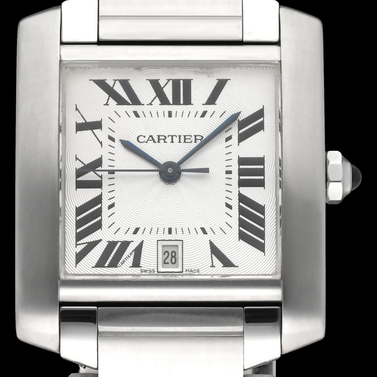 Cartier Tank Française 2302 - Cartier horloge - Cartier kopen - Cartier heren horloge - Trophies Watches