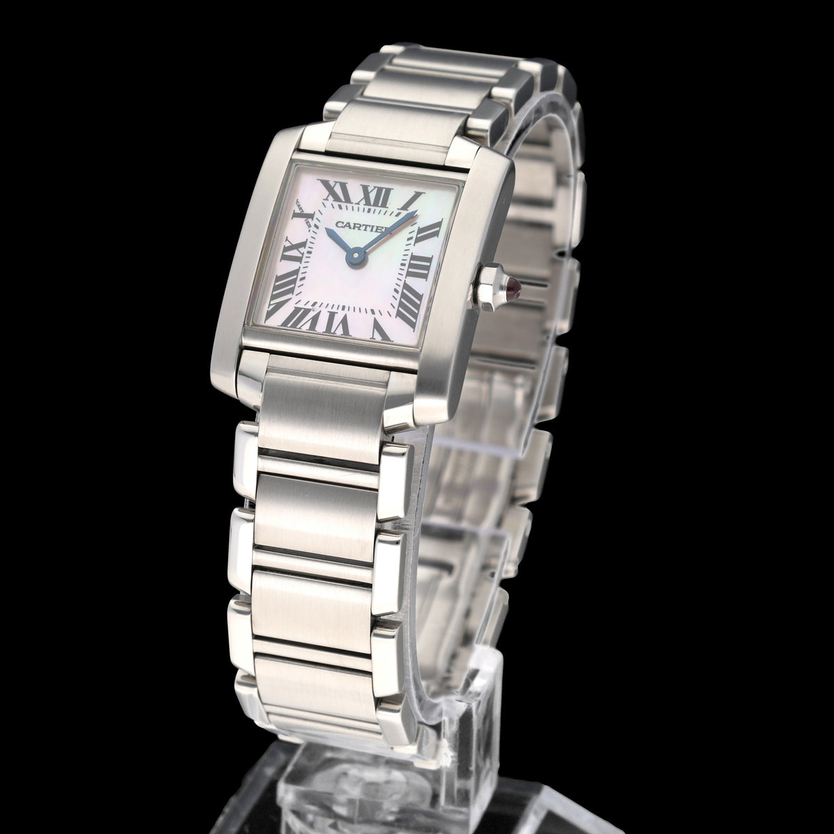 Cartier Tank Française W51028Q3 - Cartier horloge - Cartier kopen - Cartier dames horloge - Trophies Watches