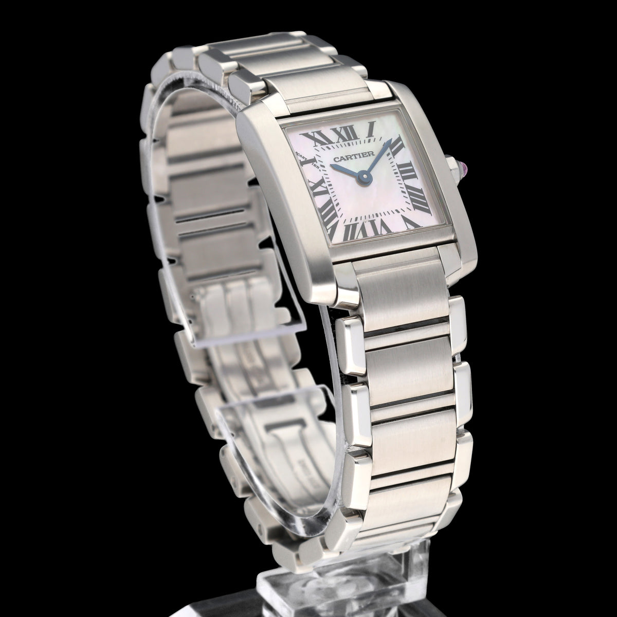 Cartier Tank Française W51028Q3 - Cartier horloge - Cartier kopen - Cartier dames horloge - Trophies Watches