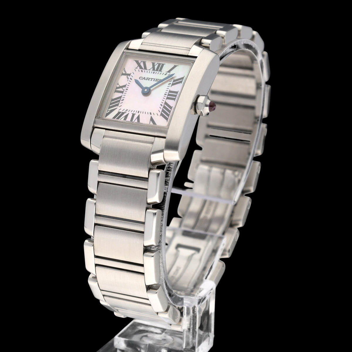 Cartier Tank Française W51028Q3 - Cartier horloge - Cartier kopen - Cartier dames horloge - Trophies Watches