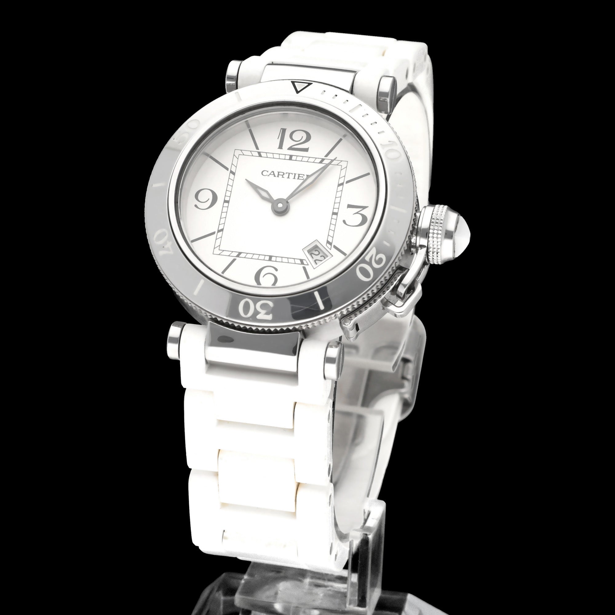 Cartier Pasha 3025 - Cartier horloge - Cartier kopen - Cartier heren horloge - Trophies Watches