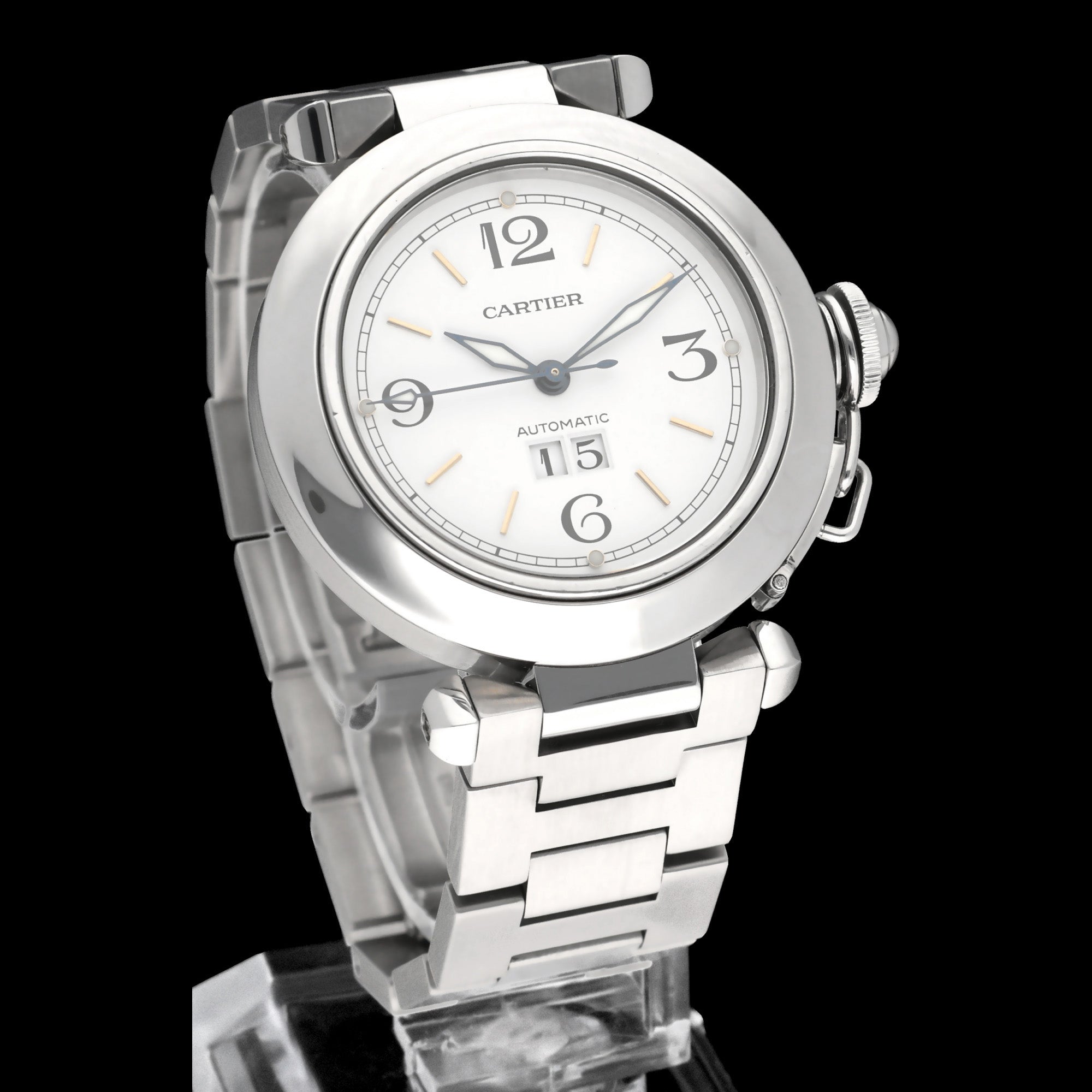 Cartier Pasha 2475 - Cartier horloge - Cartier kopen - Cartier heren horloge - Trophies Watches