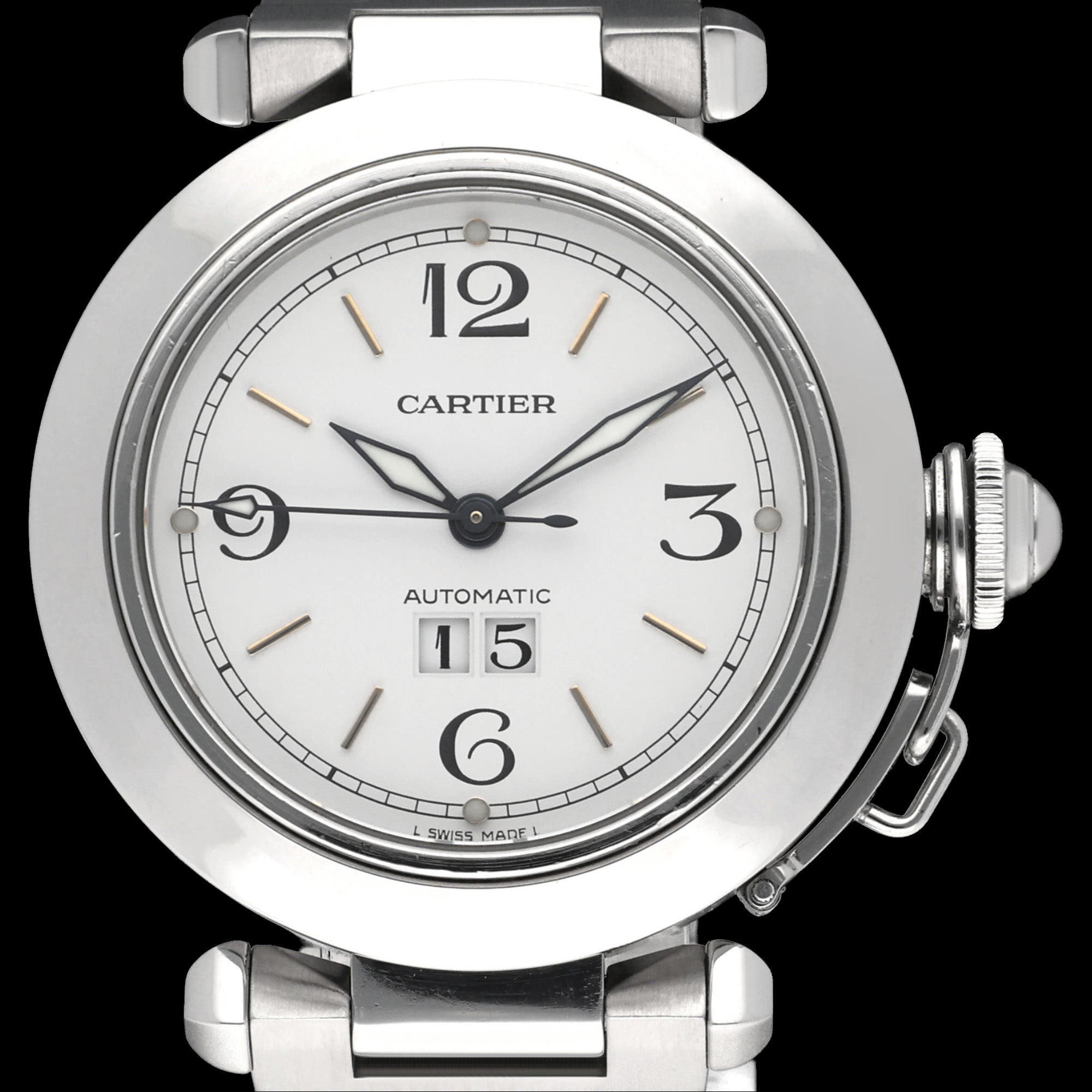 Cartier Pasha 2475 - Cartier horloge - Cartier kopen - Cartier heren horloge - Trophies Watches
