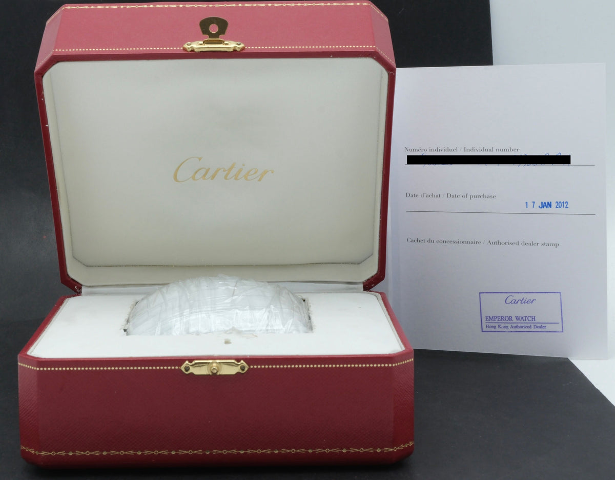 Cartier Ronde Solo de Cartier  W6700255 - Cartier horloge - Cartier kopen - Cartier heren horloge - Trophies Watches