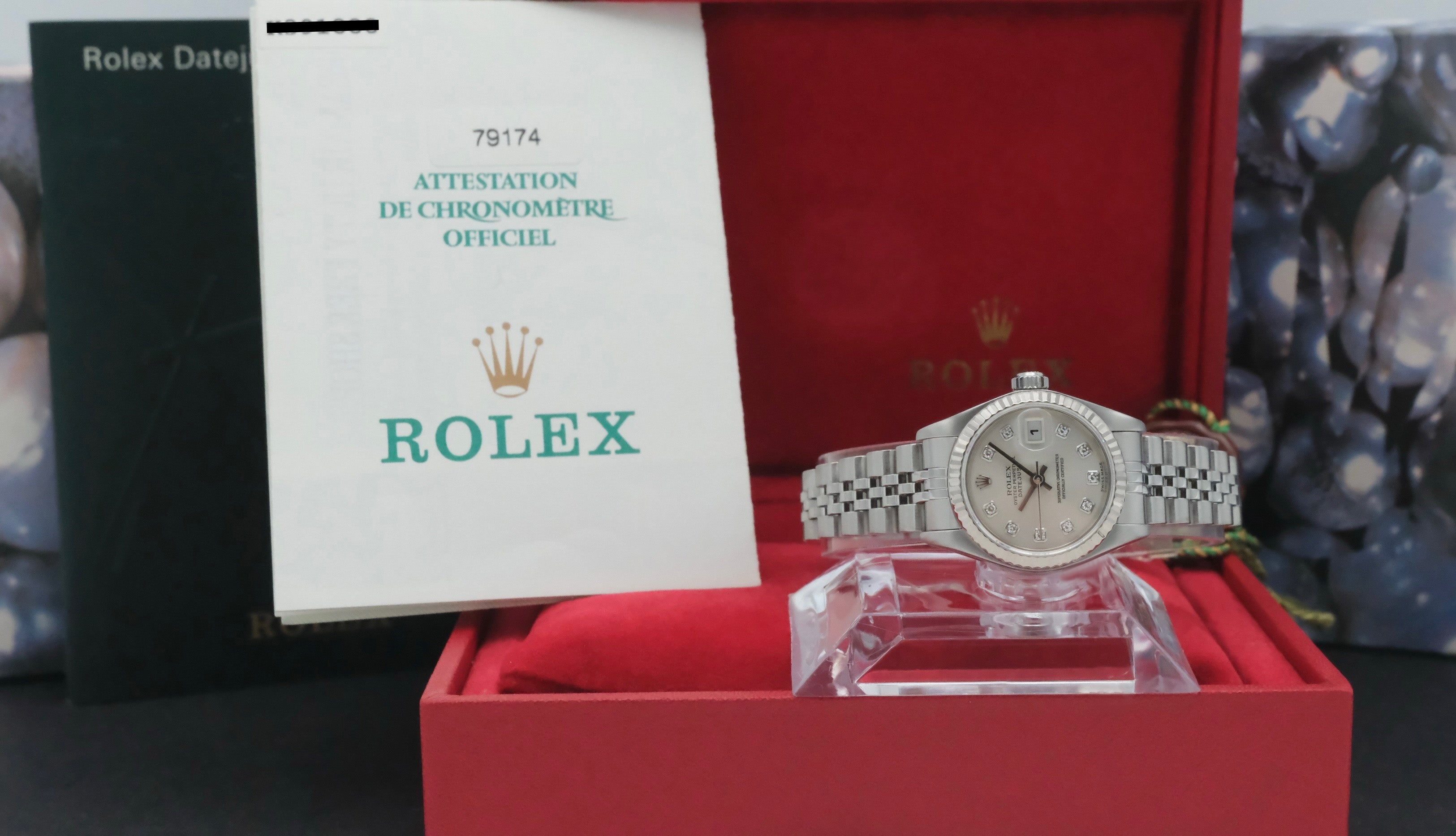 Rolex Oyster Perpetual Lady Datejust 79174G - 2002 - Rolex horloge - Rolex kopen - Rolex dames horloge - Trophies Watche