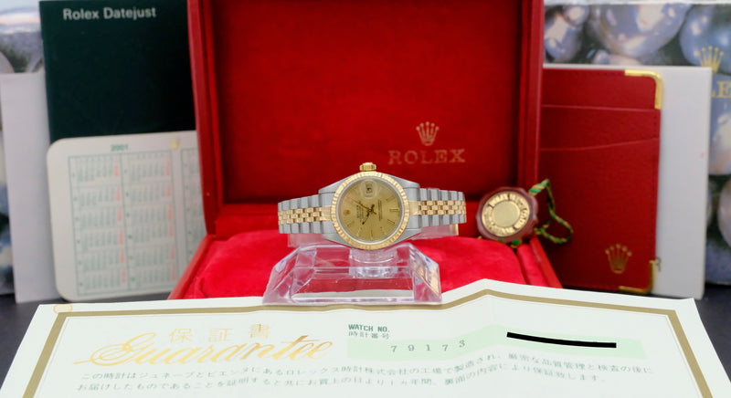 Rolex Lady-Datejust 79173 - 2001 - Rolex horloge - Rolex kopen - Rolex dames horloge - Trophies Watches