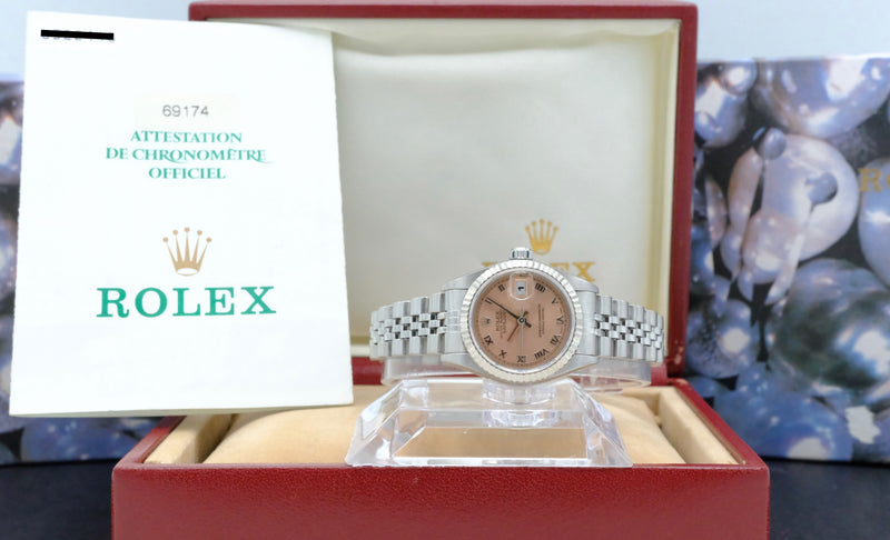 Rolex Oyster Perpetual Lady Datejust 69174 - 1998 - Rolex horloge - Rolex kopen - Rolex dames horloge - Trophies Watches