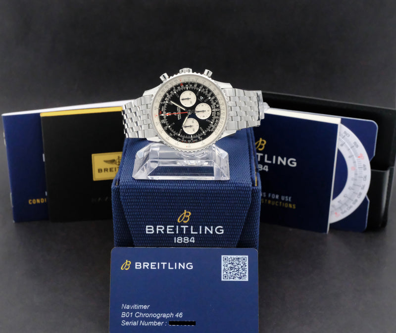 Breitling Navitimer 01 AB0127 - 2022 - Breitling horloge - Breitling kopen - Breitling heren horloge - Trophies Watches