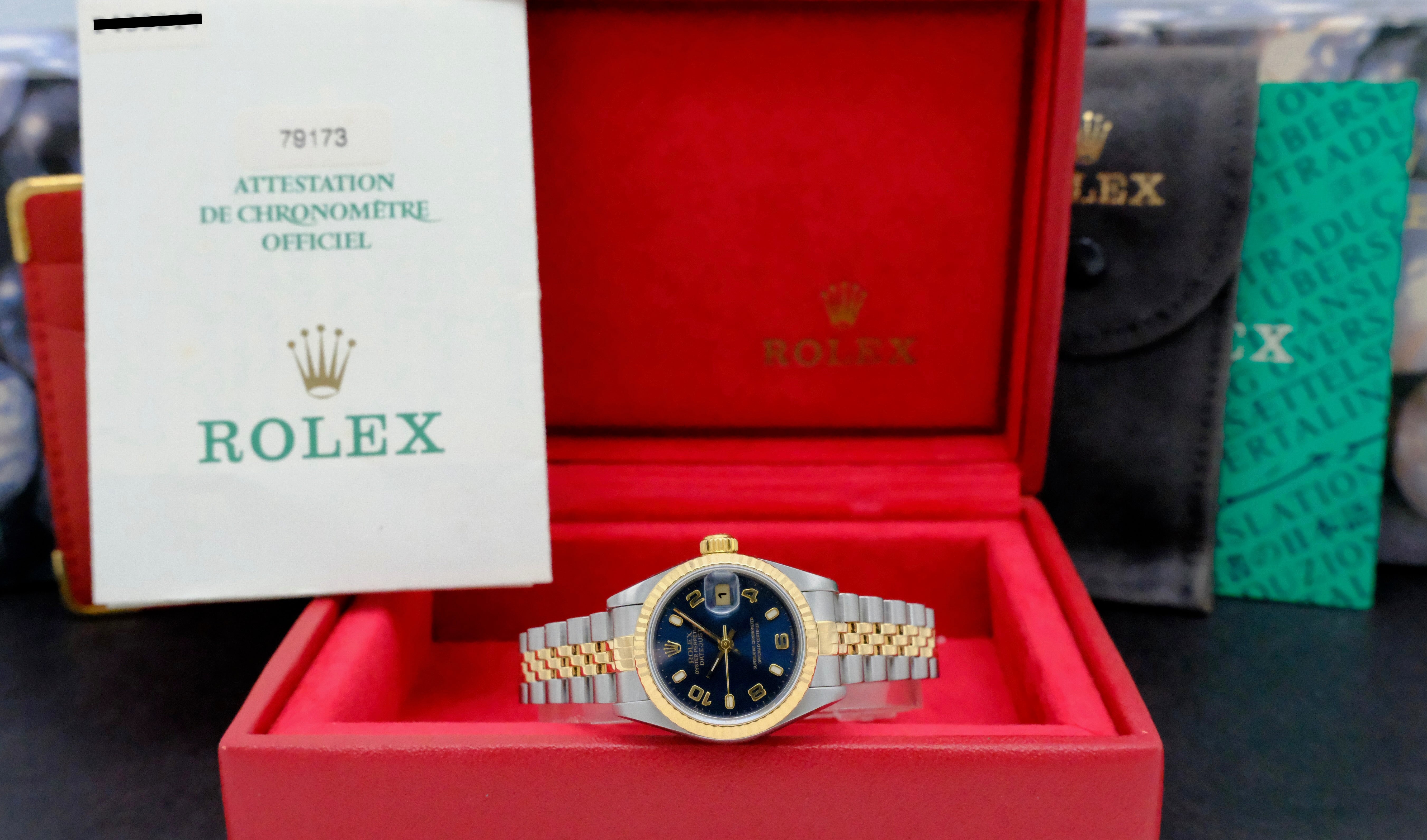 Rolex Lady-Datejust 79173 - 2000 - Rolex horloge - Rolex kopen - Rolex dames horloge - Trophies Watches