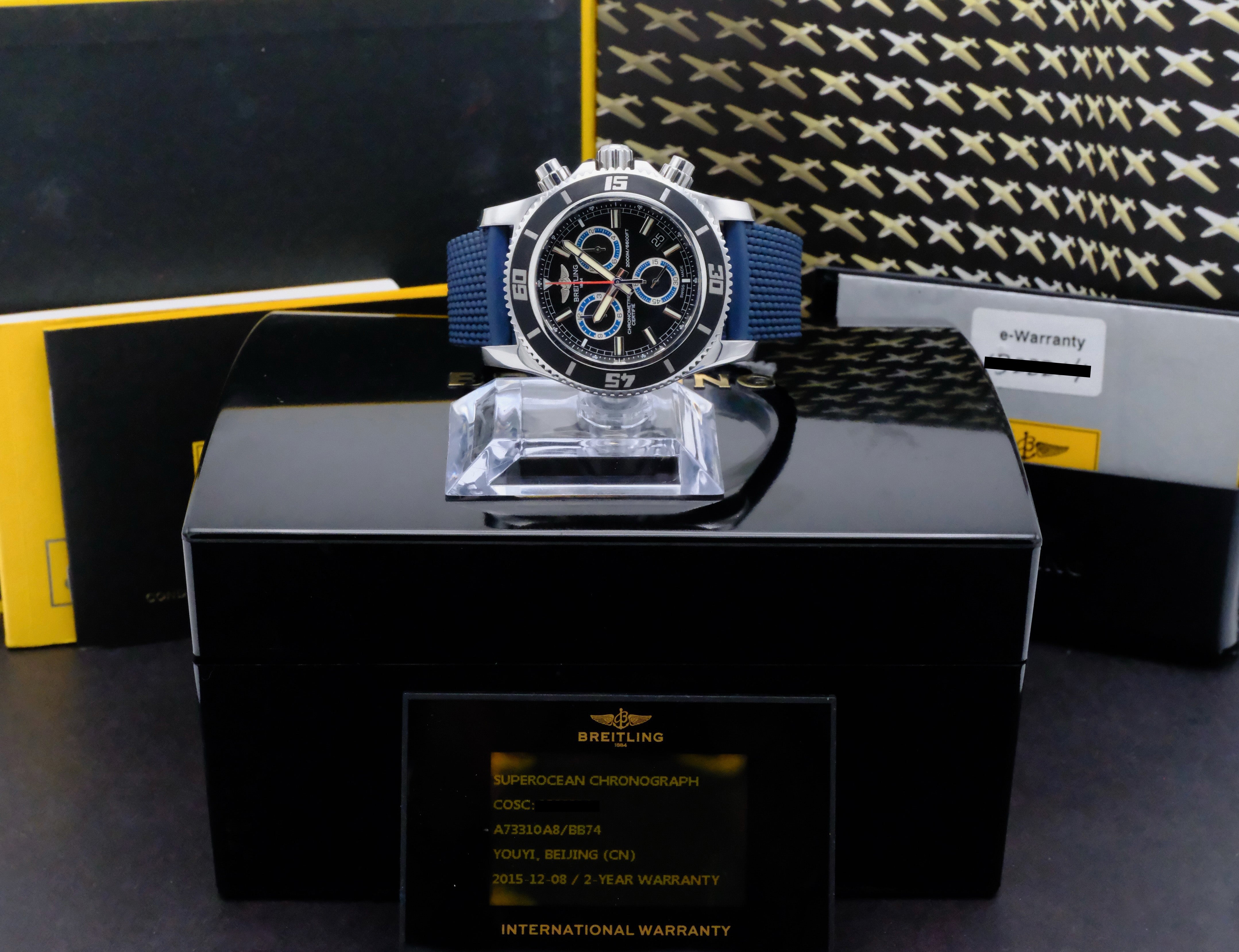 Breitling Superocean Chronograph A73310 - 2015 - Breitling horloge - Breitling kopen - Breitling heren horloge - Trophies Watches