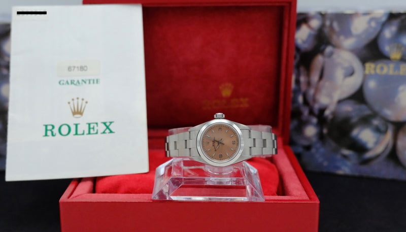 Rolex Oyster Perpetual 67180 - 1998 - Rolex horloge - Rolex kopen - Rolex dames horloge - Trophies Watches