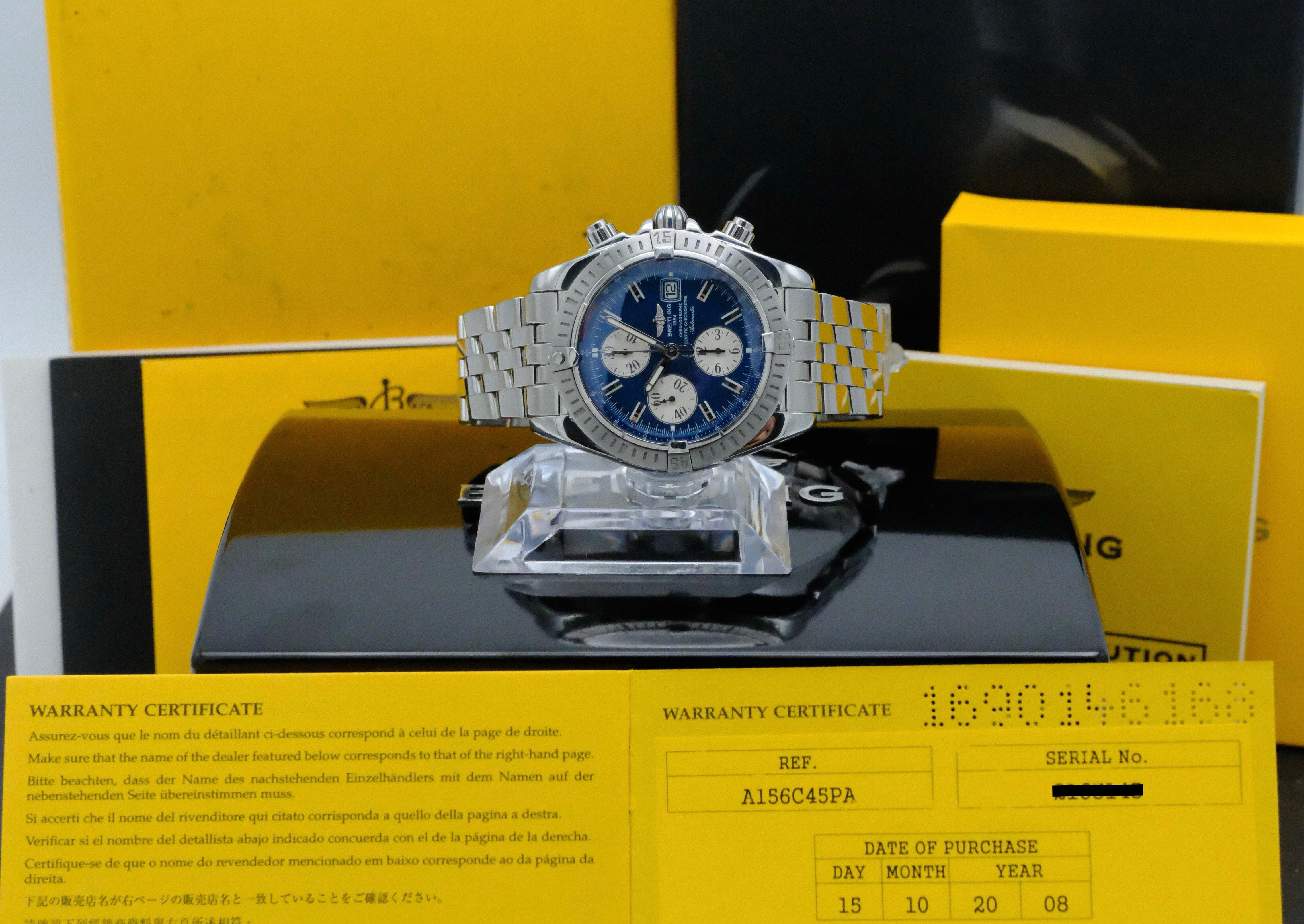 Breitling Chronomat A13356 - 2009 - Breitling horloge - Breitling kopen - Breitling heren horloge - Trophies Watches