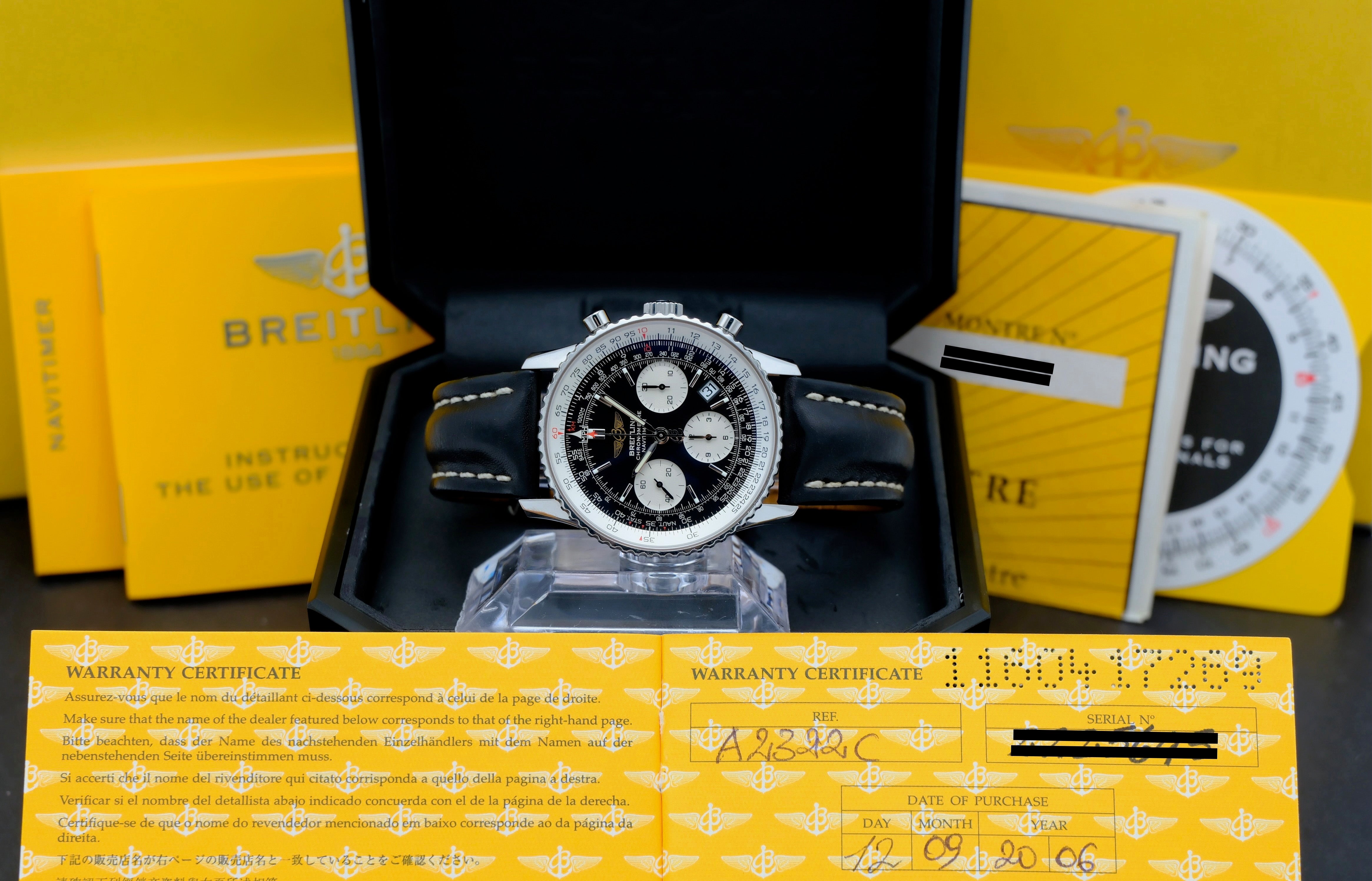 Breitling Navitimer A23322 - 2006 - Breitling horloge - Breitling kopen - Breitling heren horloge - Trophies Watches