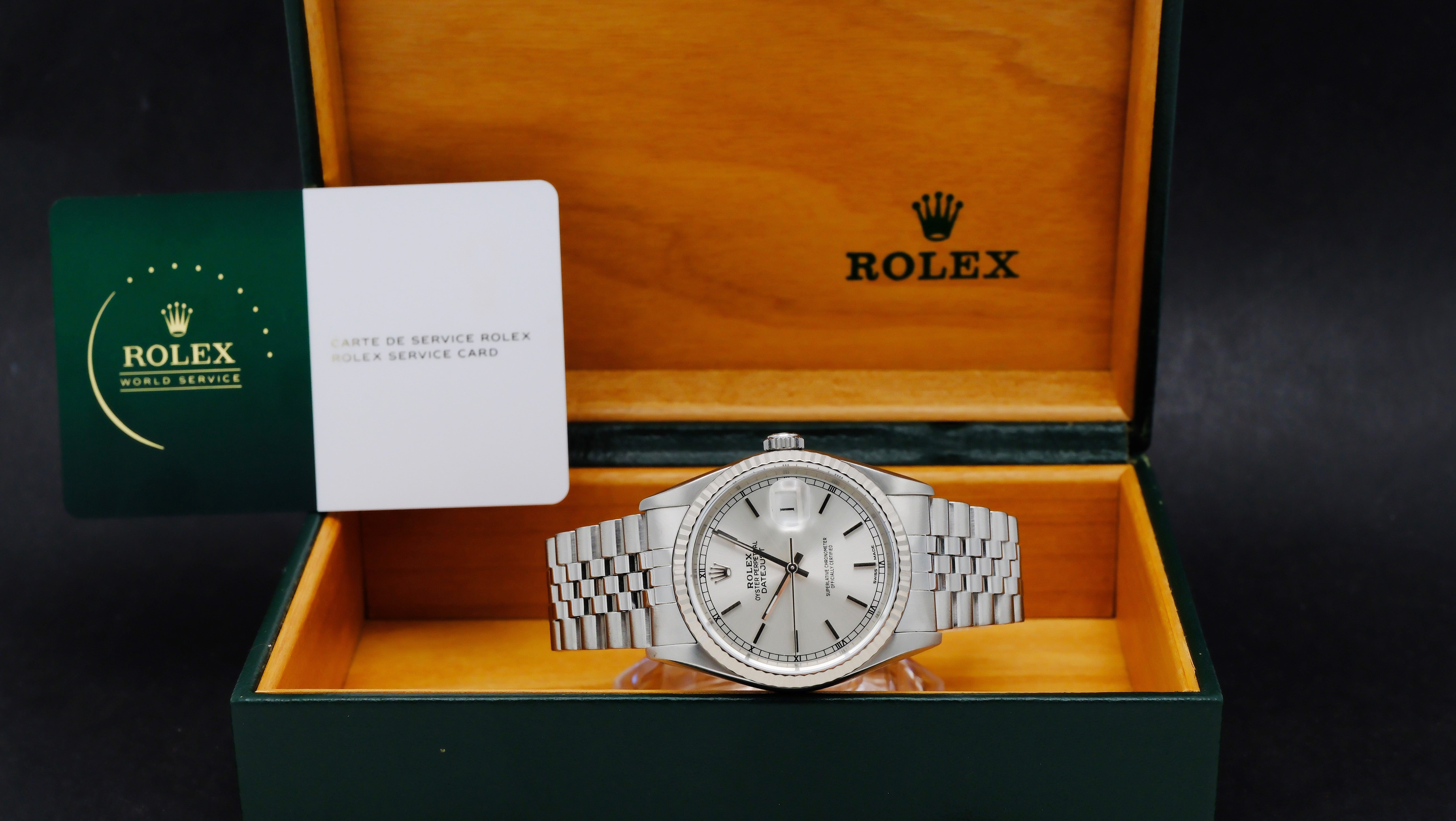 Rolex Datejust 16234 - 1991 - Rolex horloge - Rolex kopen - Rolex heren horloge - Trophies Watches