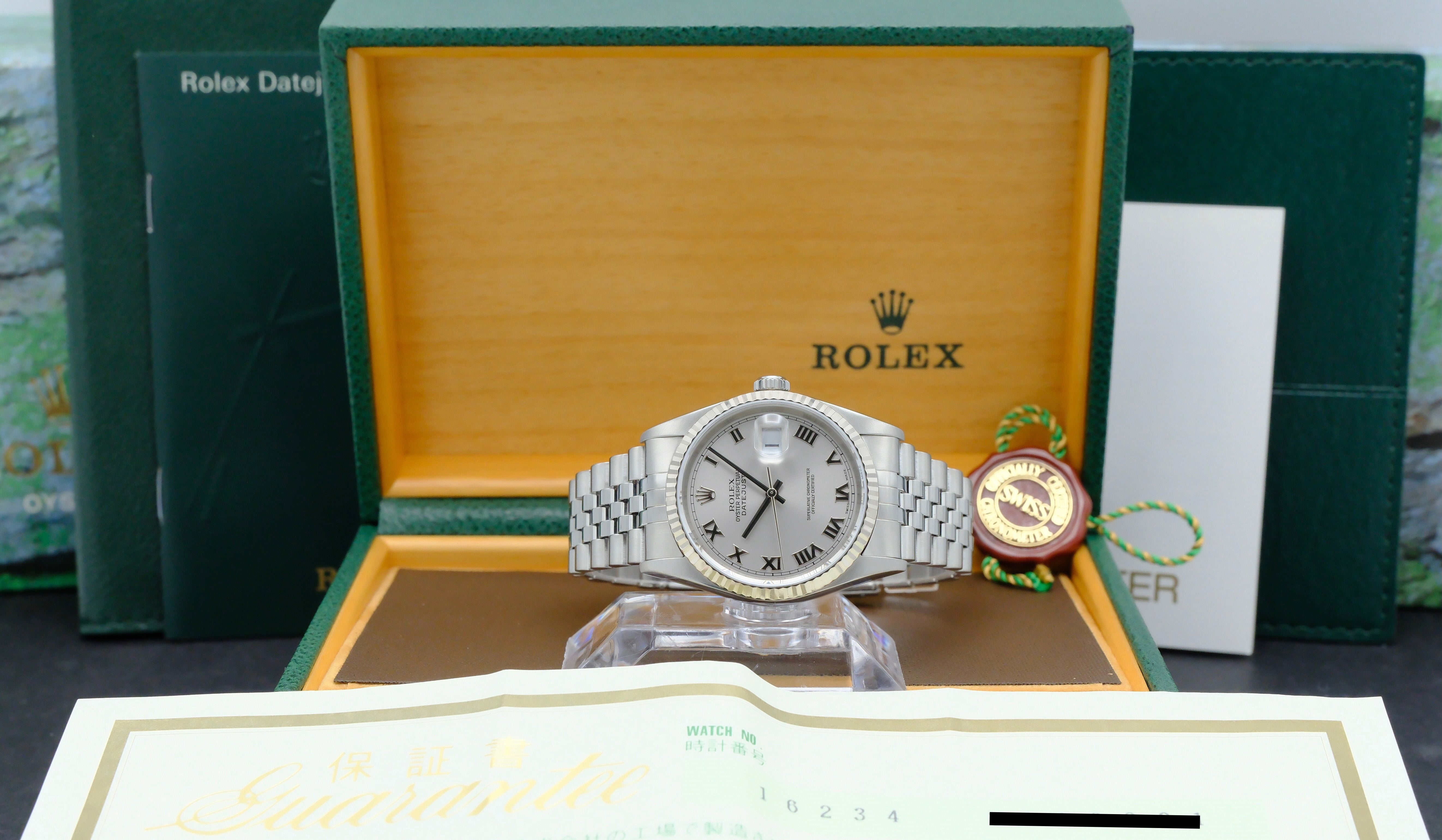 Rolex Datejust 16234, Box & Papers, 2003 | Rolex horloge
