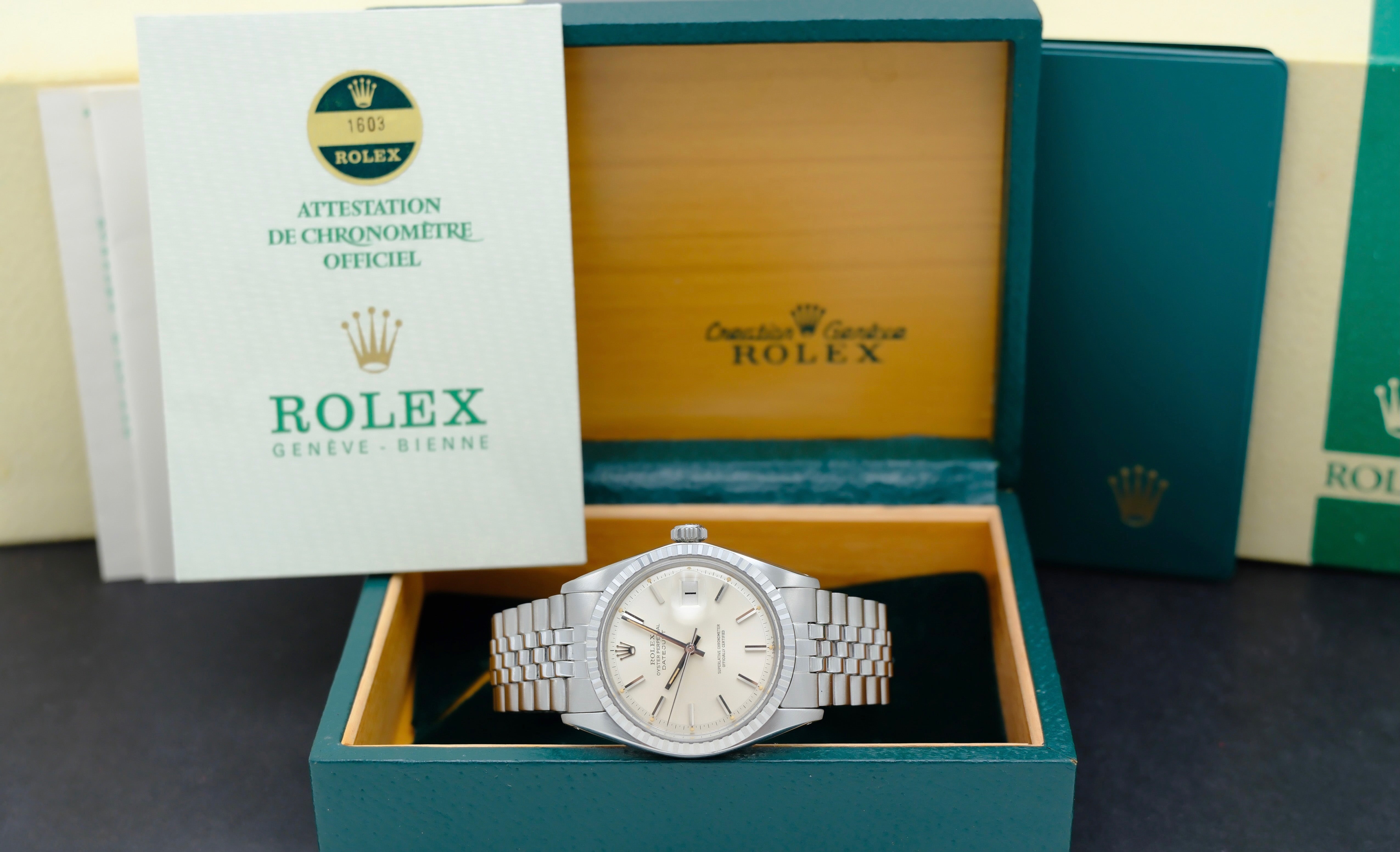 Rolex Datejust 1603 - 1973 - Rolex horloge - Rolex kopen - Rolex heren horloge - Trophies Watches