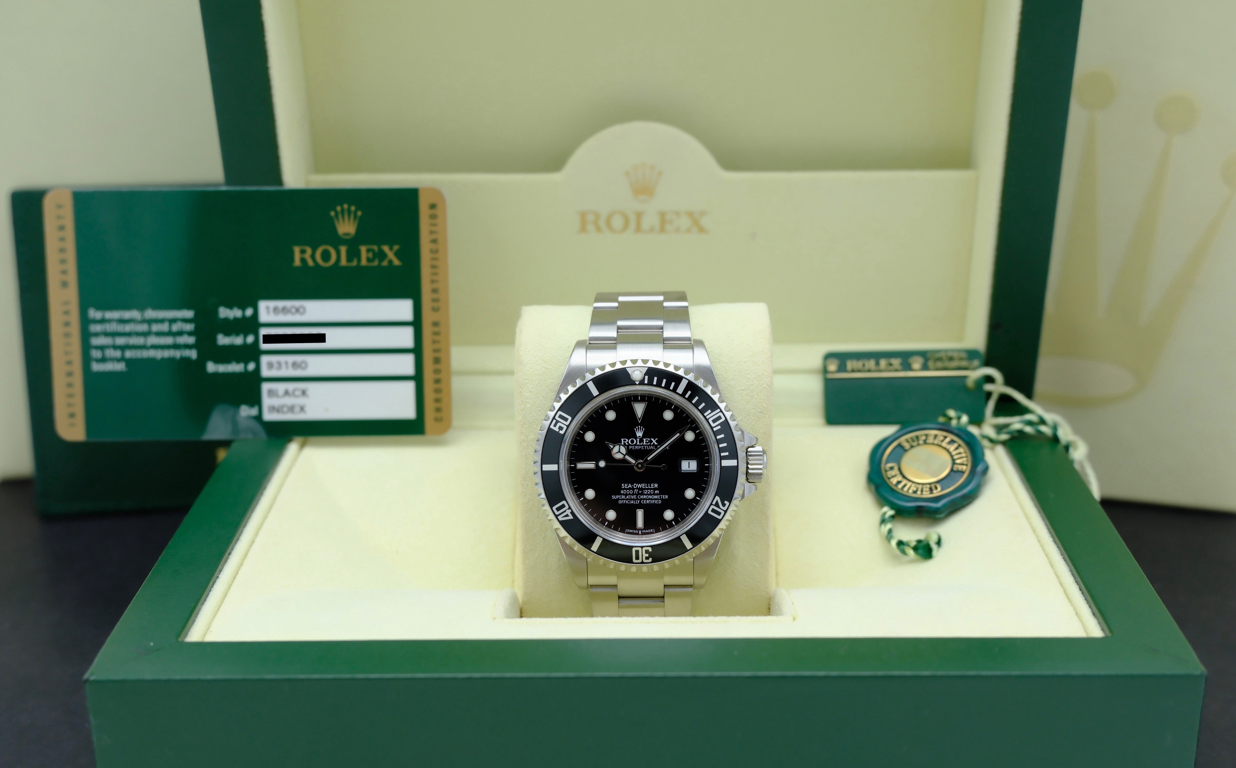 Rolex Sea-Dweller 16600 - 2007 - Rolex horloge - Rolex kopen - Rolex heren horloge - Trophies Watches