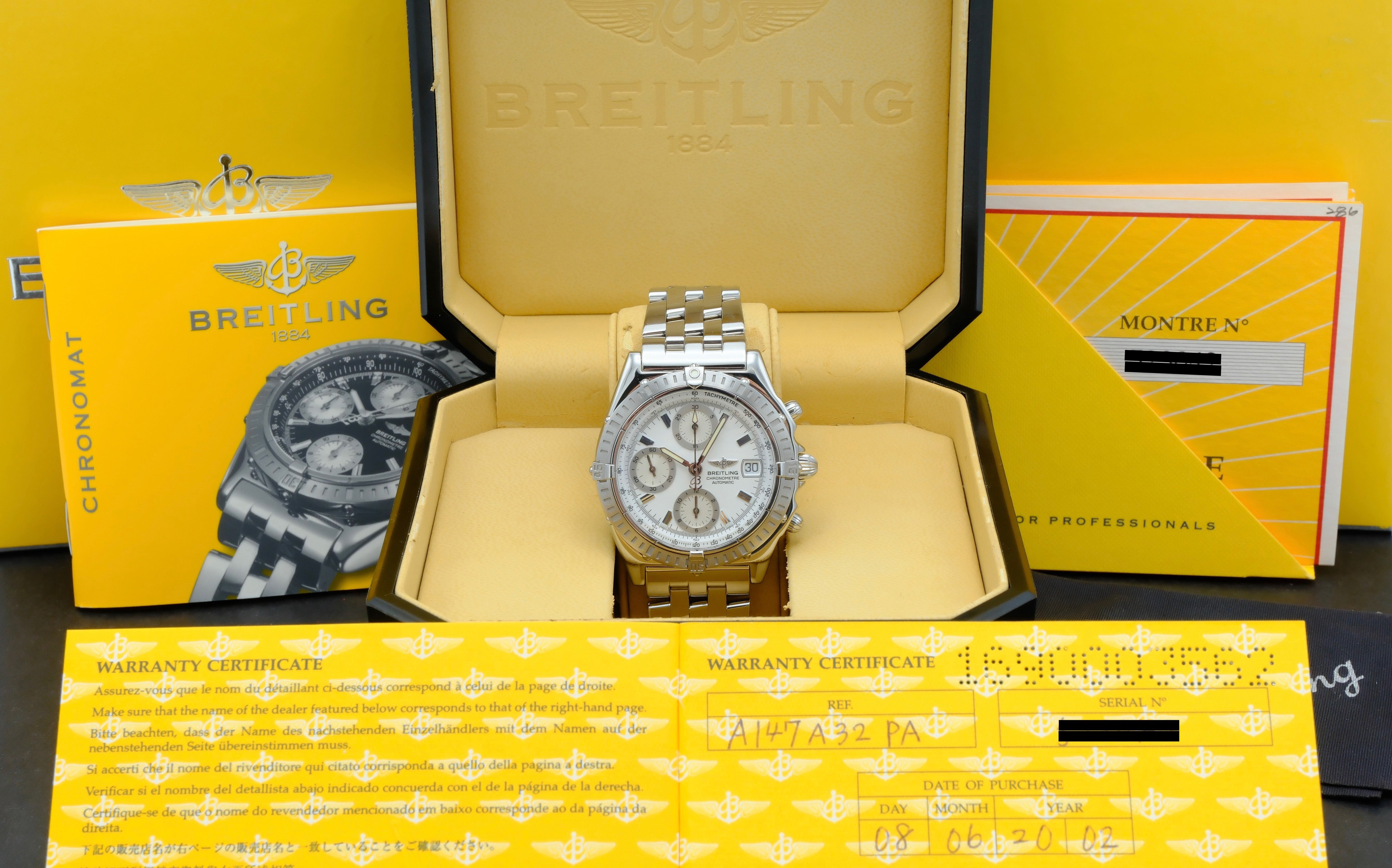 Breitling Chronomat A13352 - 2002 - Breitling horloge - Breitling kopen - Breitling heren horloge - Trophies Watches