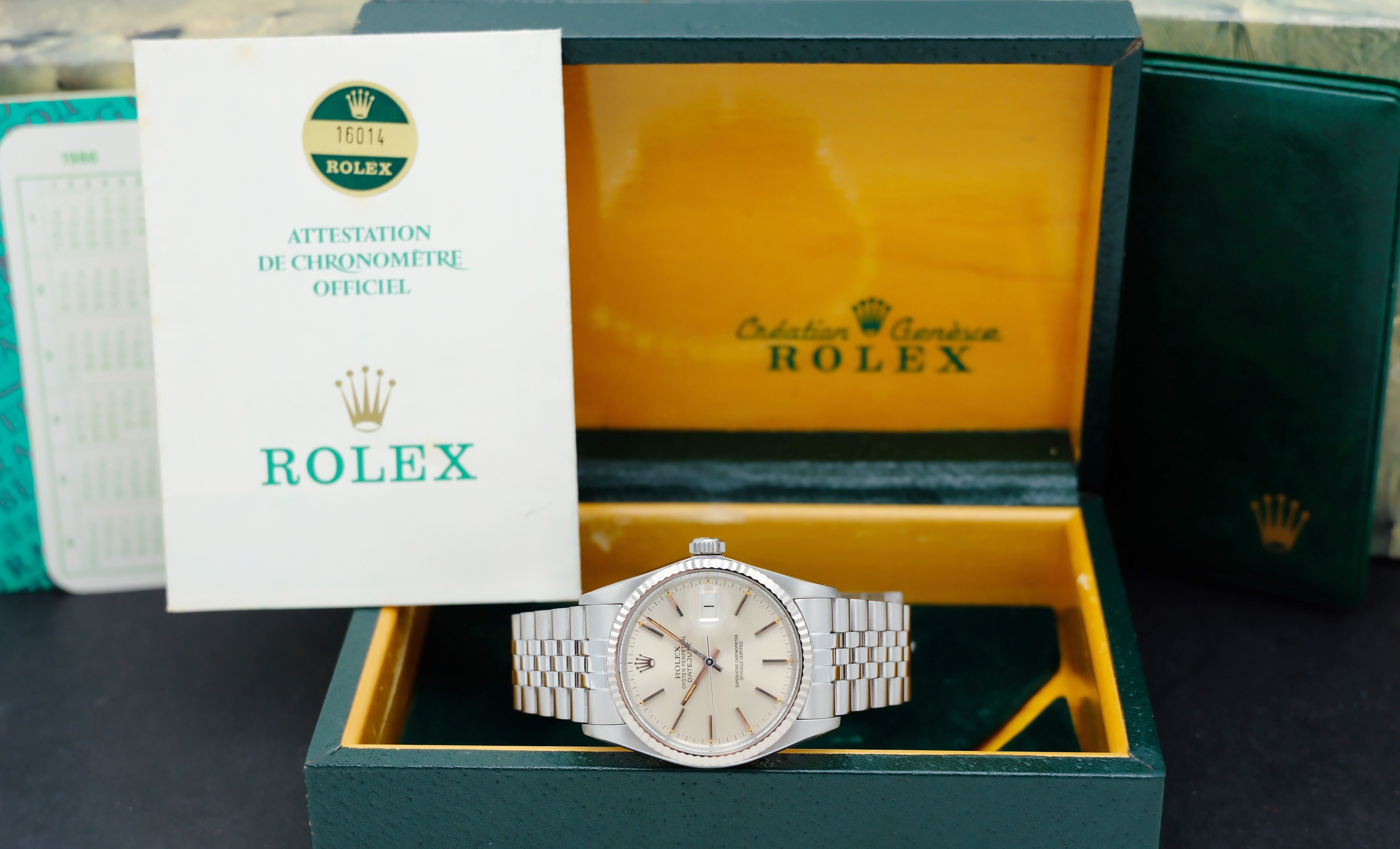 Rolex Datejust 16014 - 1986 - Rolex horloge - Rolex kopen - Rolex heren horloge - Trophies Watches