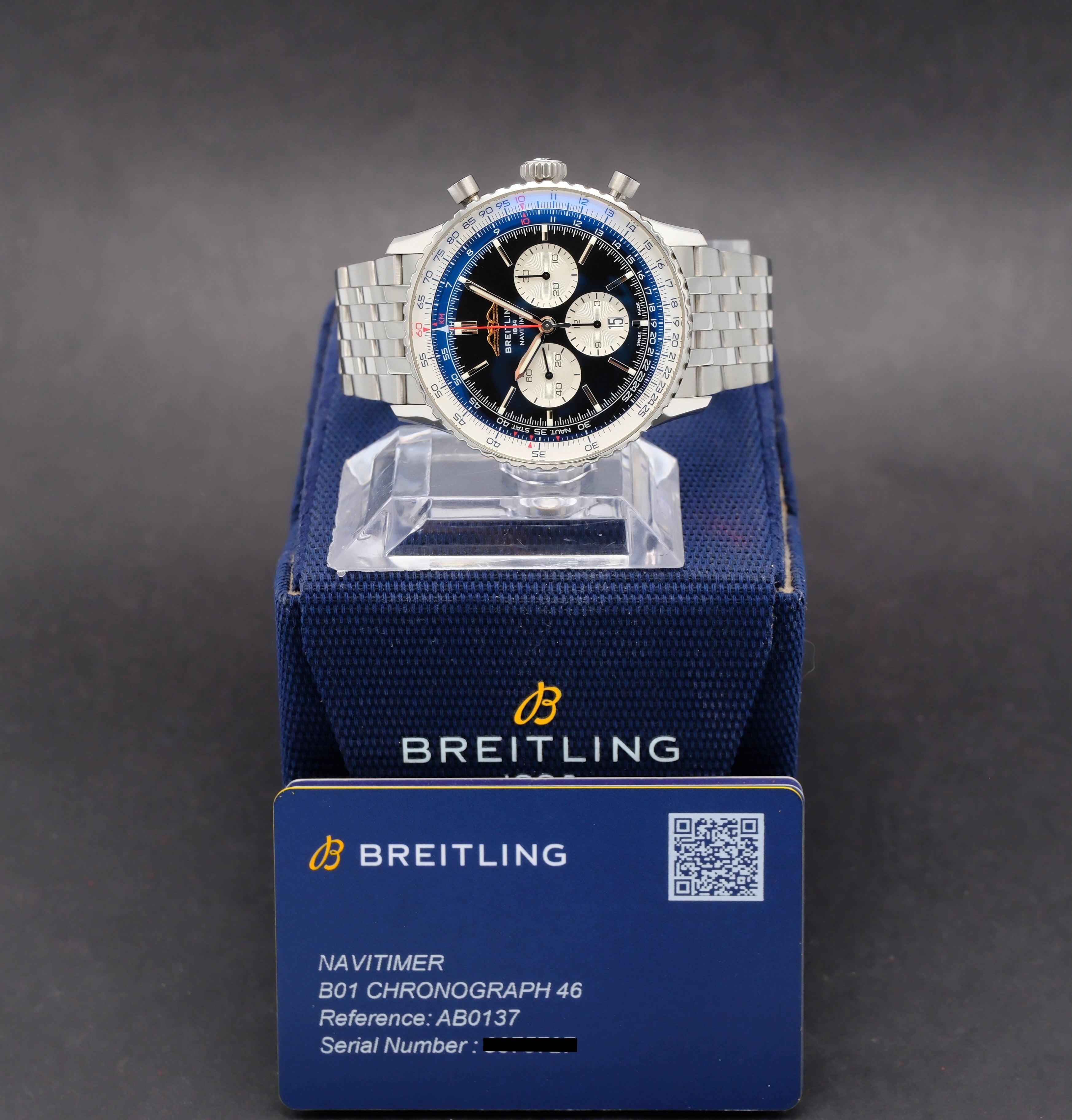 46 AB0137 - 2022 - Breitling horloge - Breitling kopen - Breitling heren horloge - Trophies Watches
