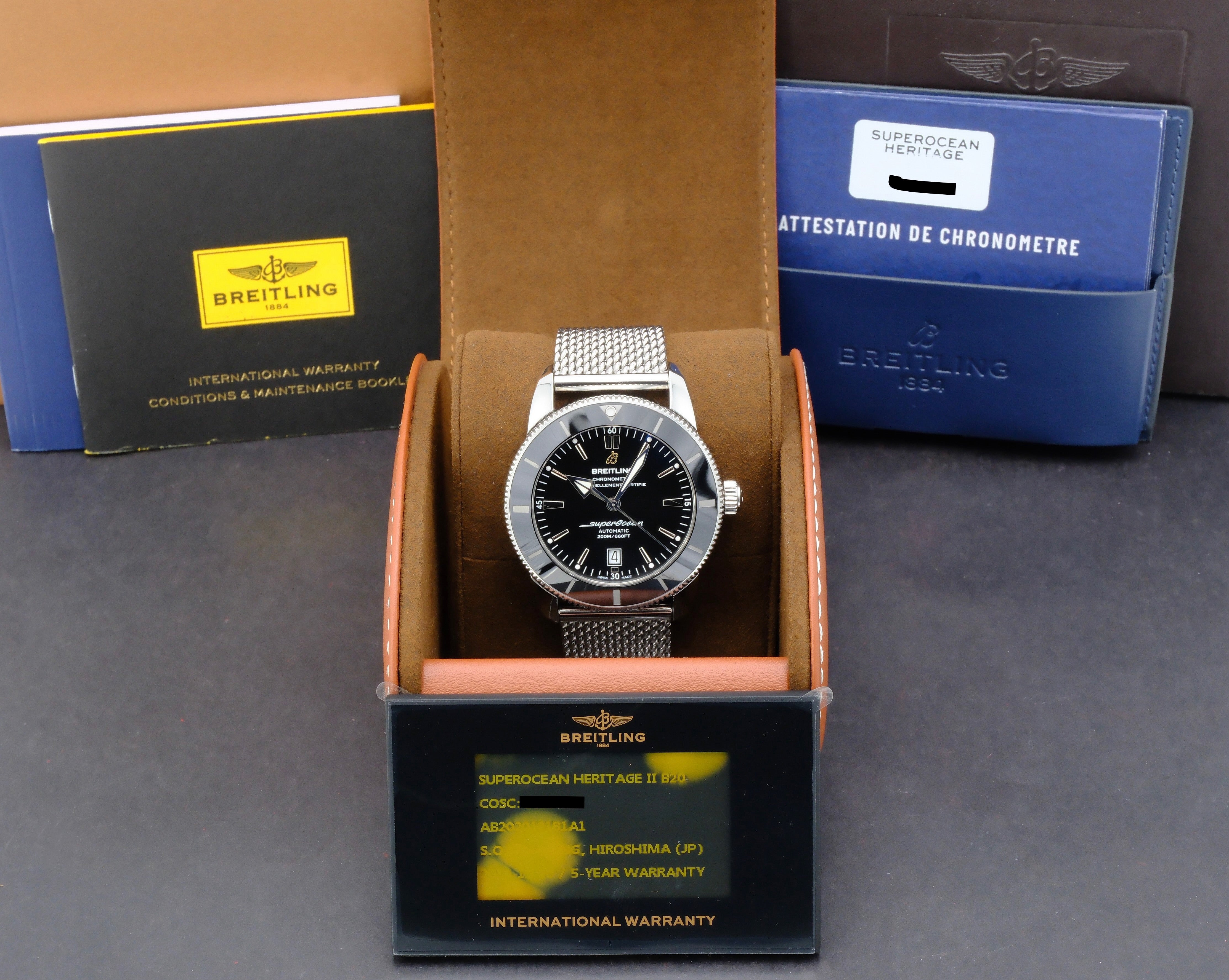 Breitling Superocean Héritage Ii 46 AB2020 - 2018 - Breitling horloge - Breitling kopen - Breitling heren horloge - Trophies Watches