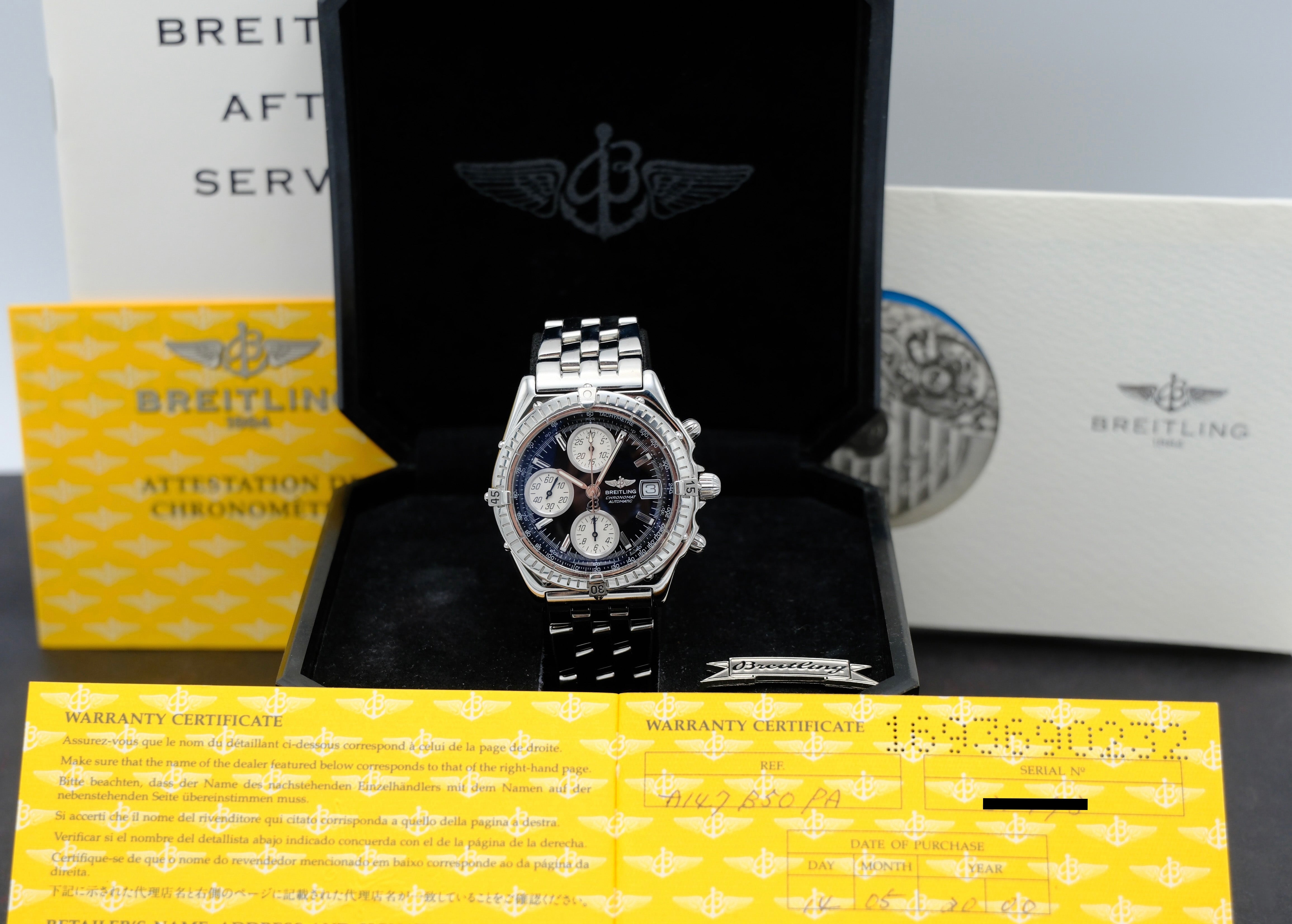 Breitling Chronomat A13350 - 2000 - Breitling horloge - Breitling kopen - Breitling heren horloge - Trophies Watches