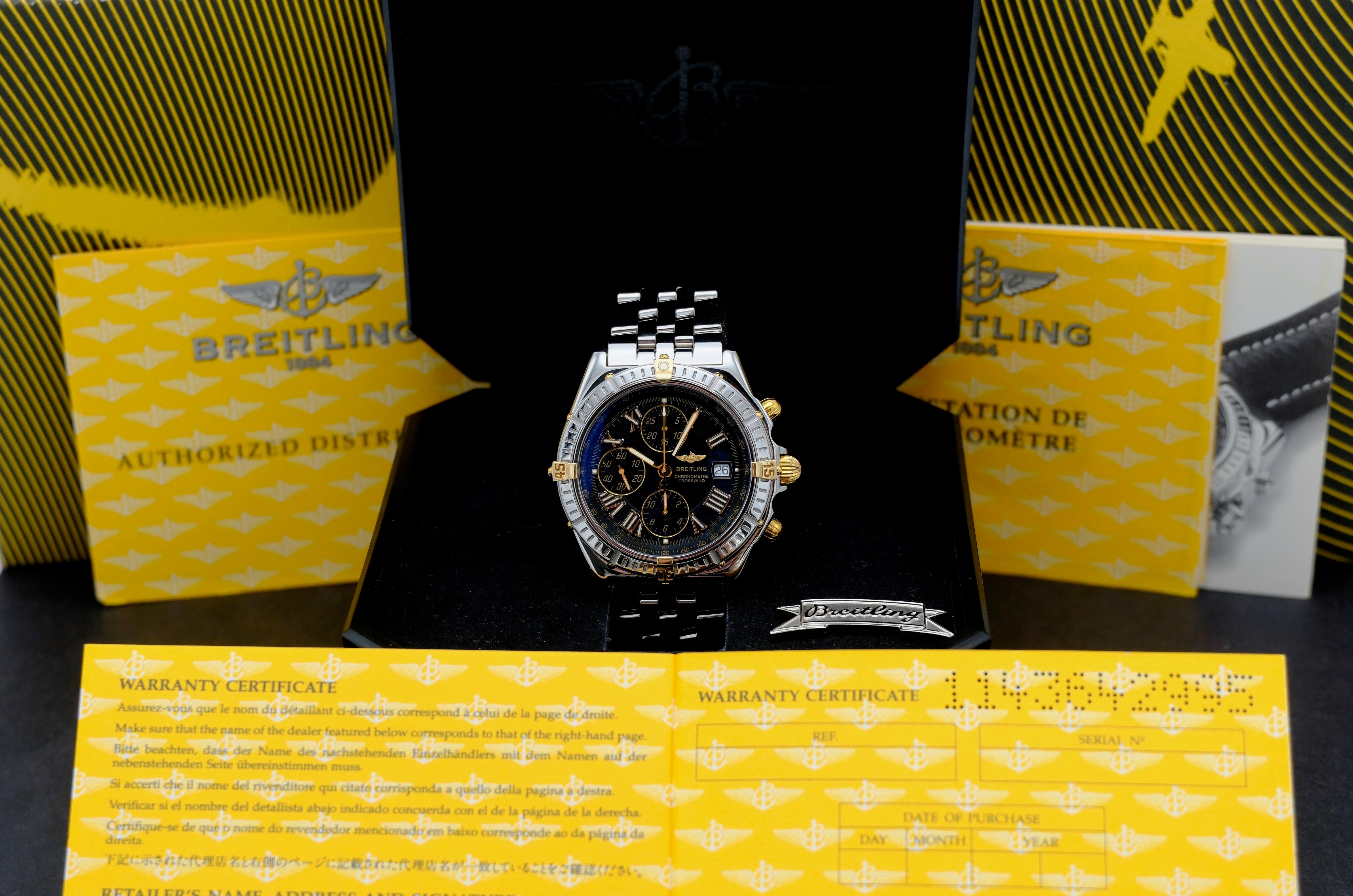 Breitling Crosswind B13355 - 2002 - Breitling horloge - Breitling kopen - Breitling heren horloge - Trophies Watches