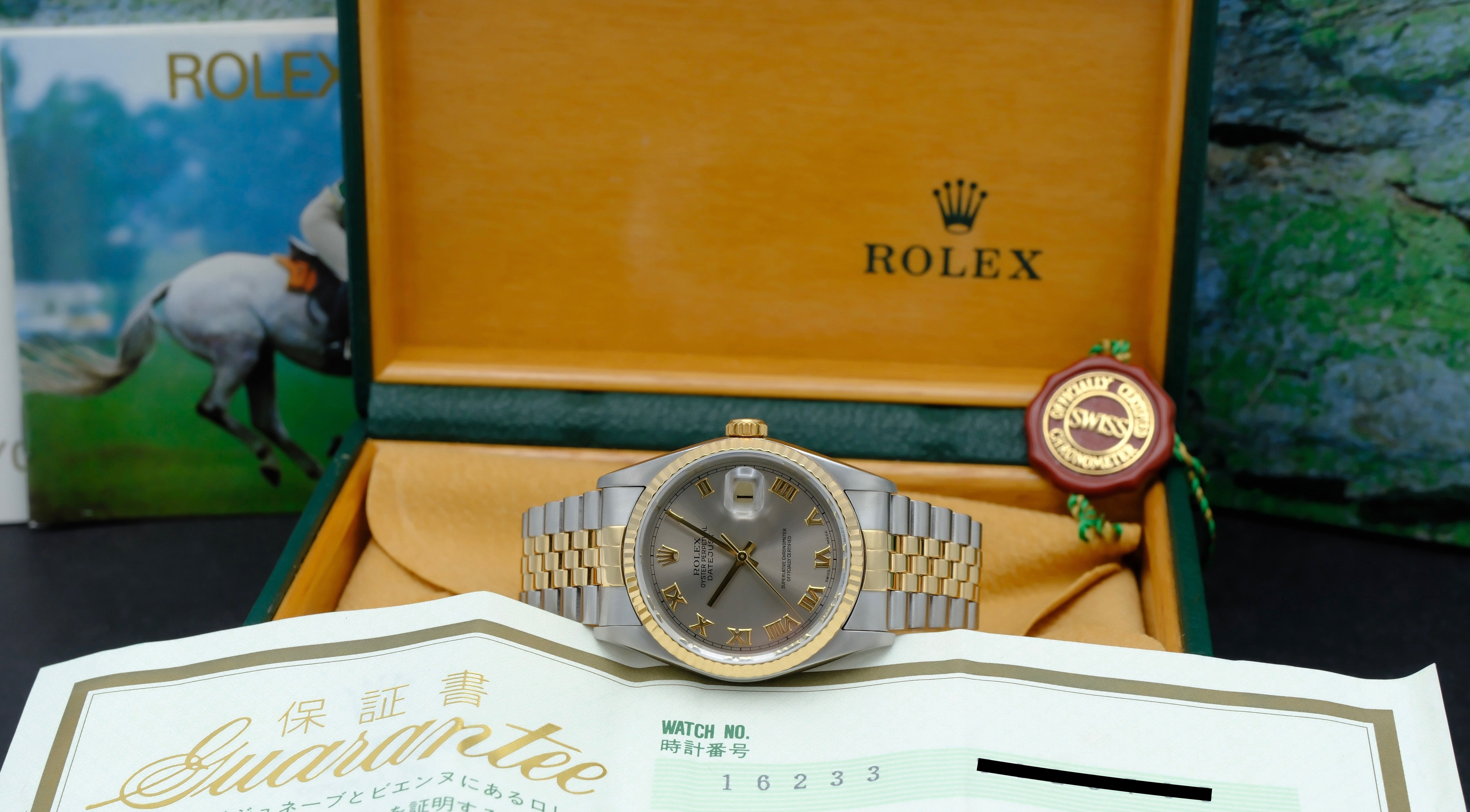 Rolex Datejust 16233, Box & Papers, 1998 | Rolex horloge