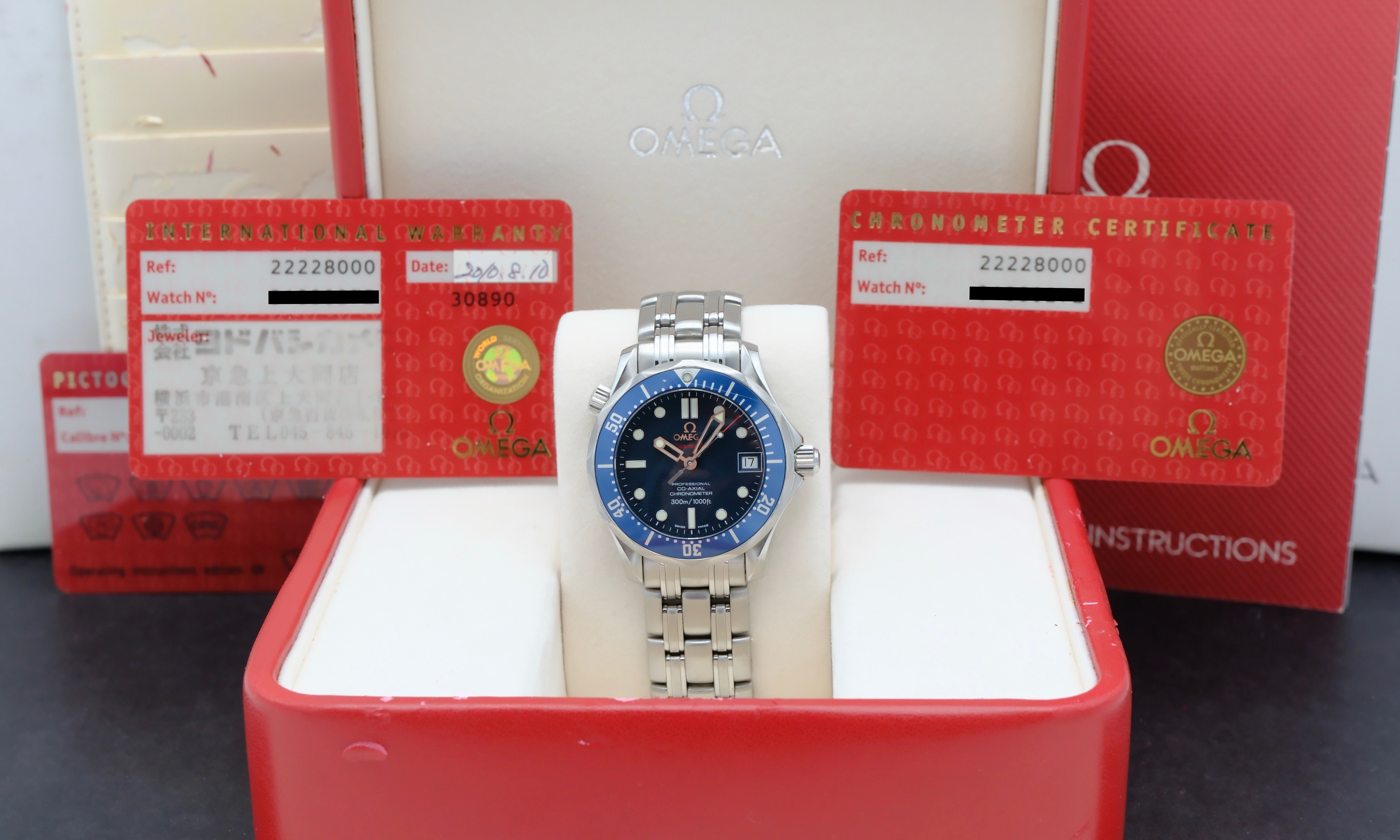 Omega Seamaster Diver 300 M 212.30.36.20.01.001 - 2010 - Omega horloge - Omega kopen - Omega heren horloge - Trophies Watches