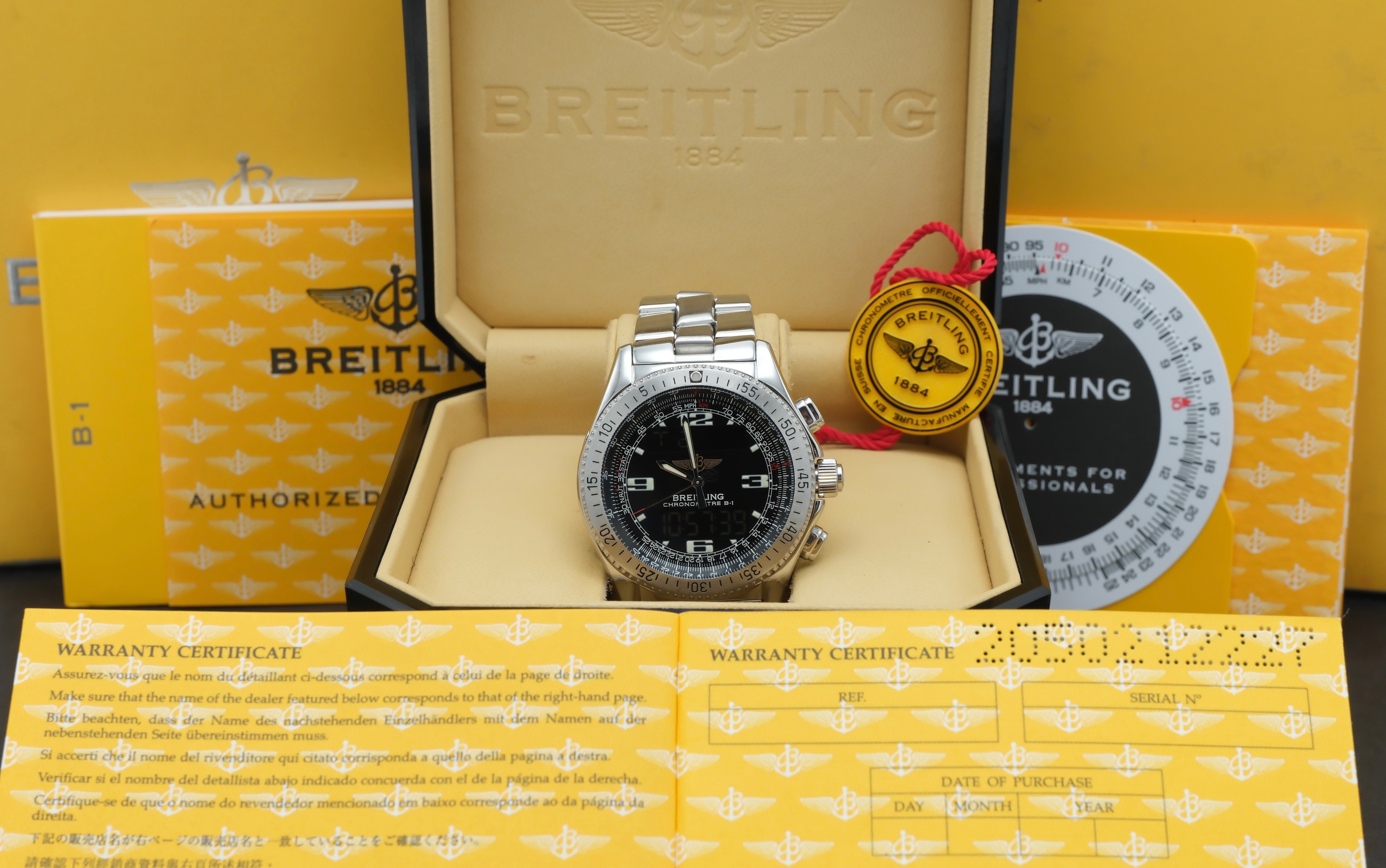 Breitling B-1 A78362 - 2005 - Breitling horloge - Breitling kopen - Breitling heren horloge - Trophies Watches