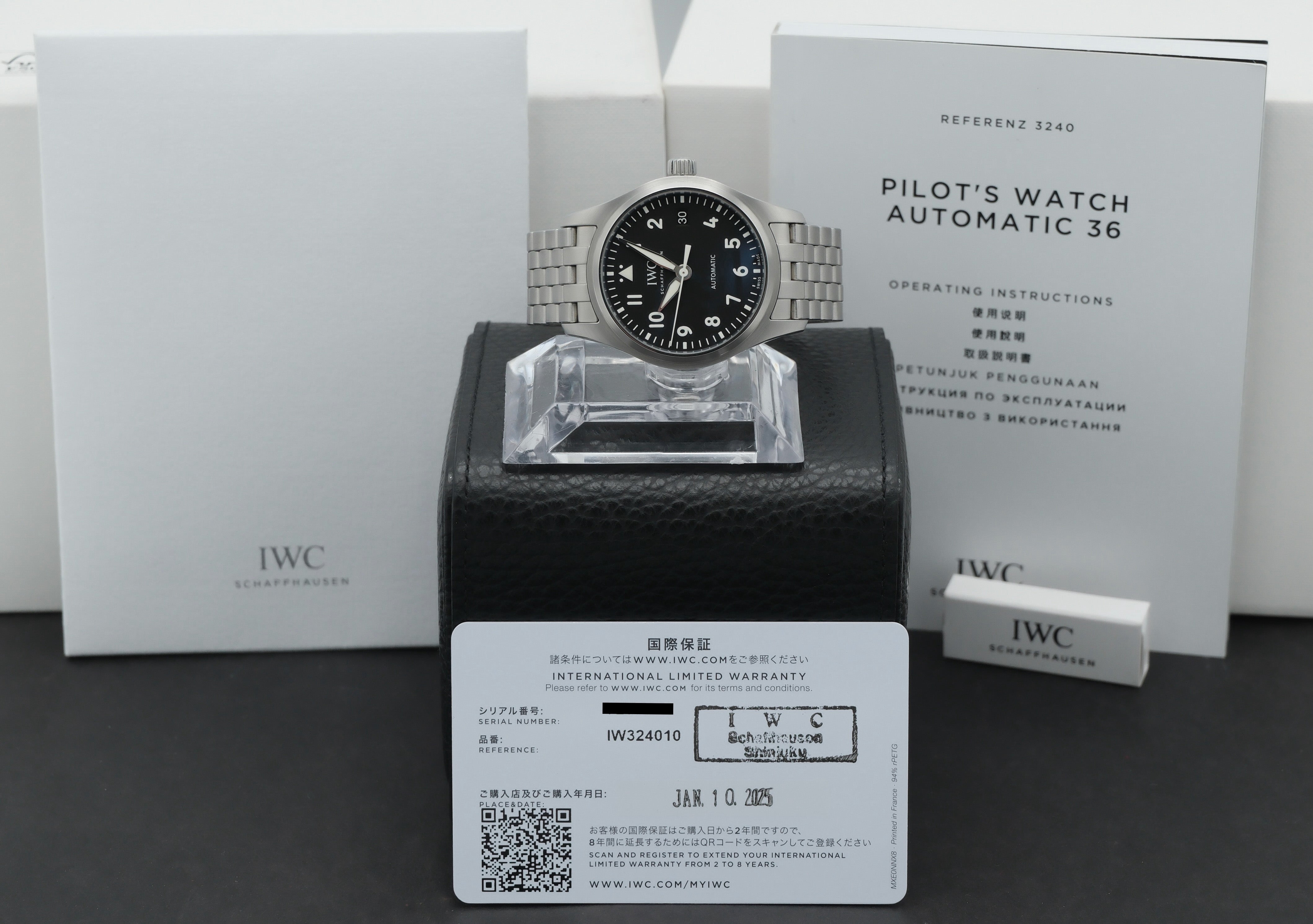 IWC Pilot’s Watch Automatic 36 IW324002- 2025 - IWC horloge - IWC kopen - IWC heren horloge - Trophies Watches