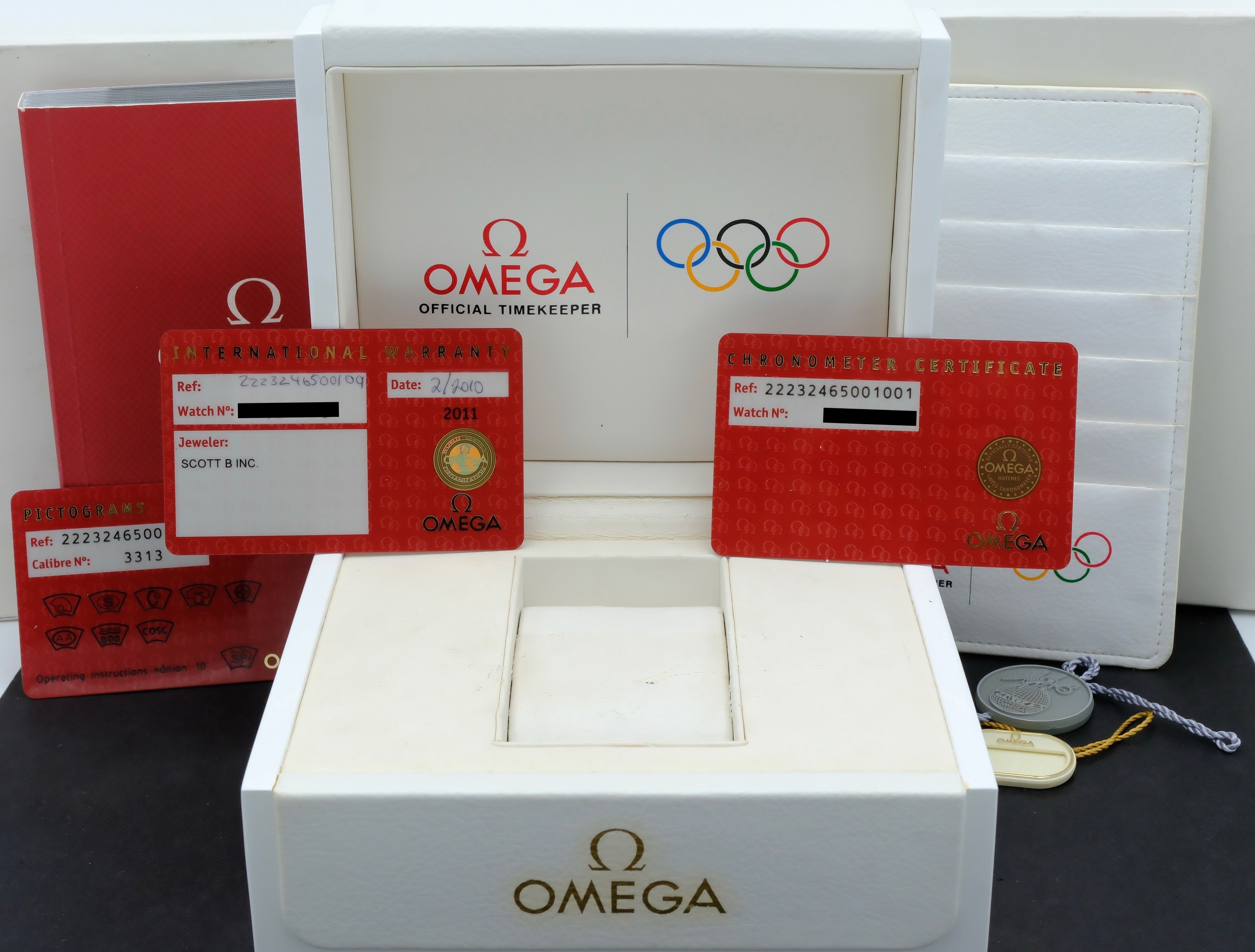Omega Seamaster Planet Ocean 222.32.46.50.01.001 - 2010 - Omega horloge - Omega kopen - Omega heren horloge - Trophies Watches