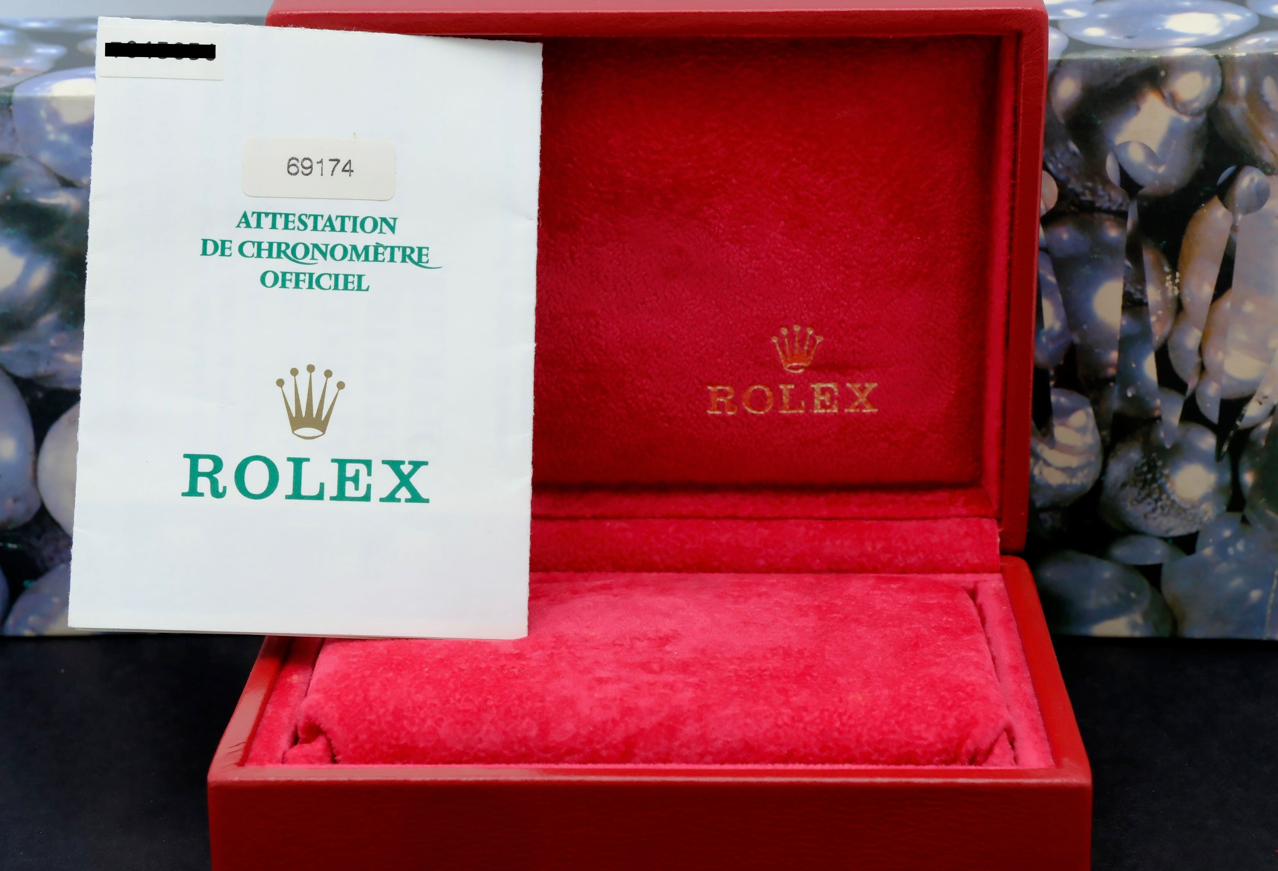 Rolex Lady-Datejust 69174G, Box & Papers, 1996