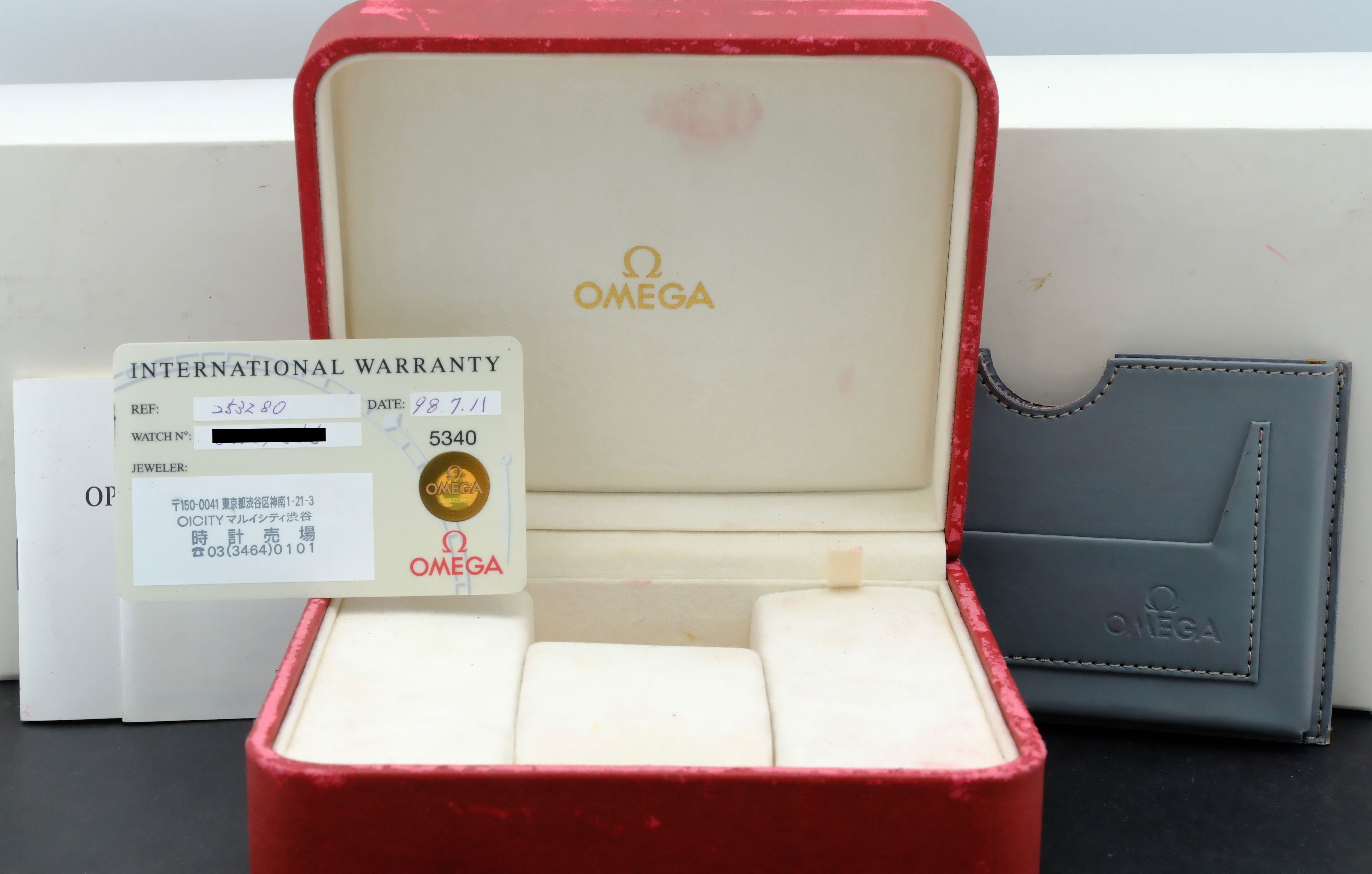 Omega Seamaster Diver 300 M 2532.80.00 - 1998 - Omega horloge - Omega kopen - Omega heren horloge - Trophies Watches