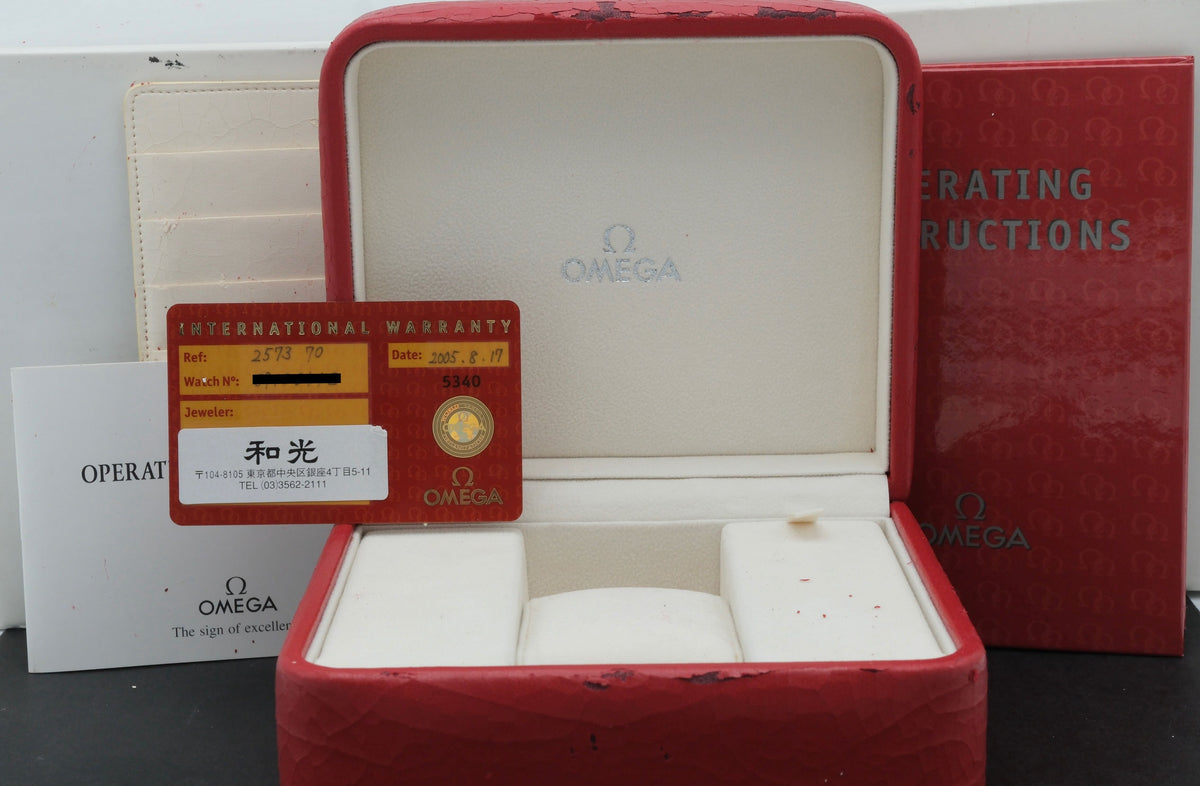 Omega Seamaster Aqua Terra 2573.70.00 - 2005 - Omega horloge - Omega kopen - Omega dames horloge - Trophies Watches