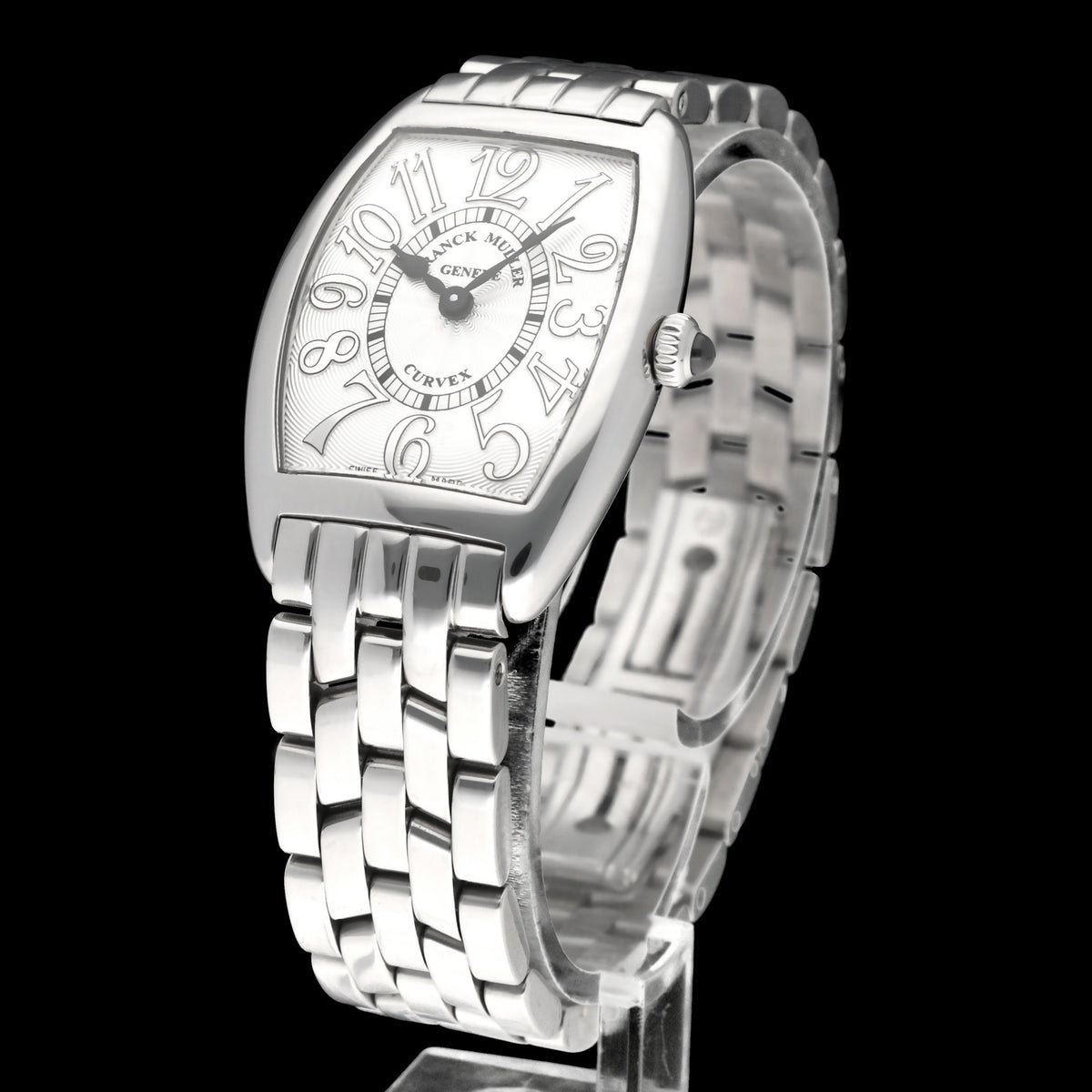 Franck Muller Cintrée Curvex 1752QZREL - 2005 - Franck Muller horloge - Franck Muller kopen - Franck Muller dames horloge - Trophies Watches