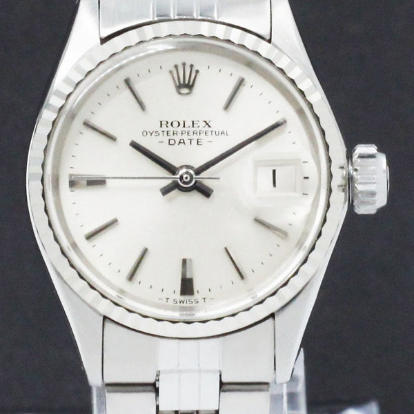 Rolex Oyster Perpetual Lady Date 6517 - 1967 - Rolex horloge - Rolex kopen - Rolex dames horloge - Trophies Watches